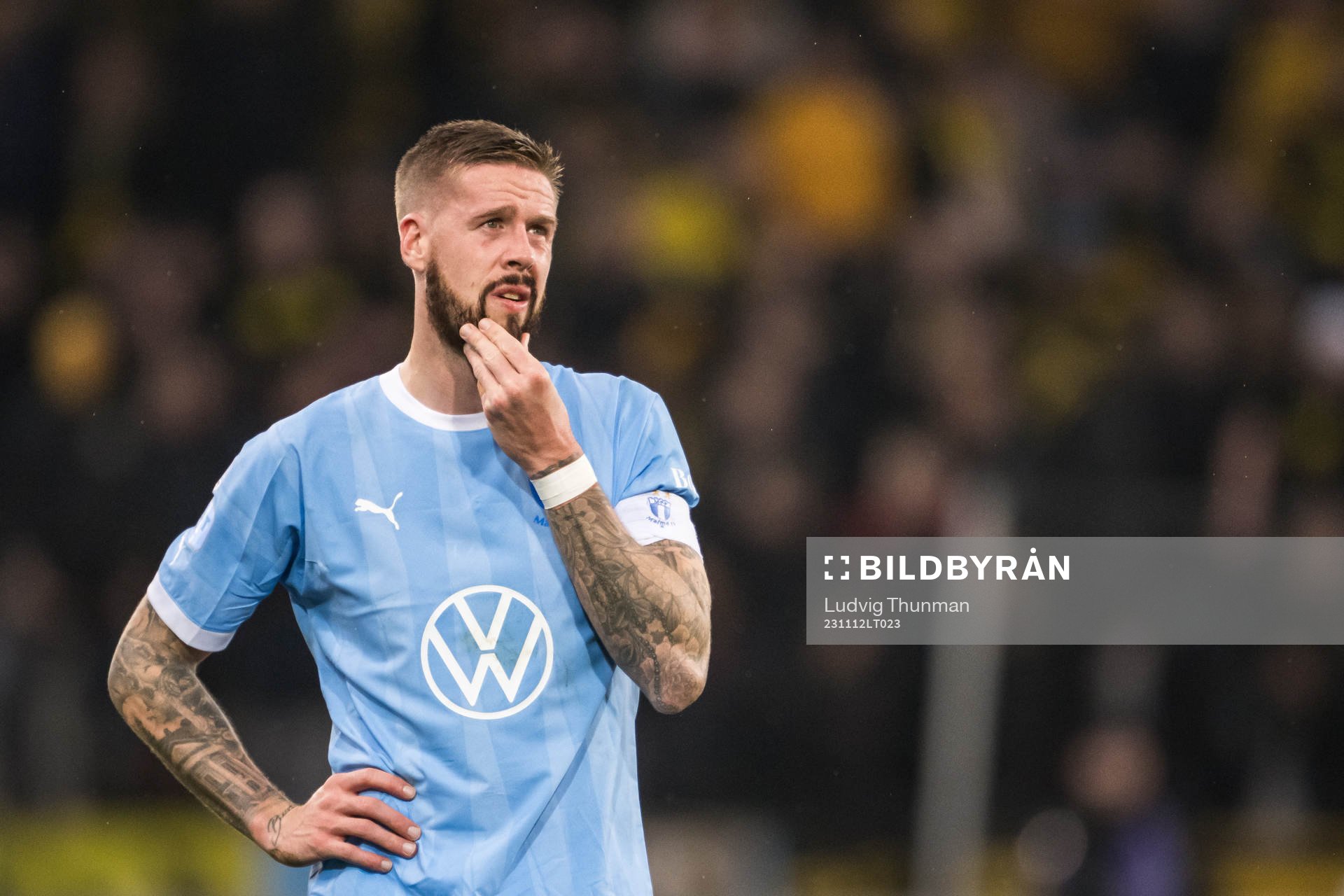 Malmö FFs Pontus Jansson deppar