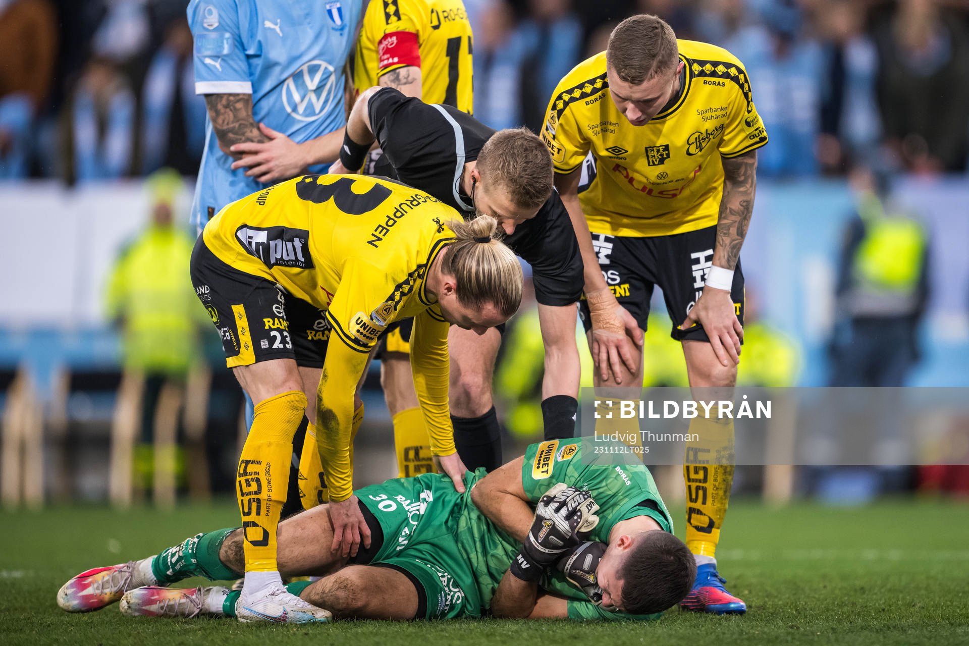 Elfsborgs målvakt Hakon Valdimarsson har ont