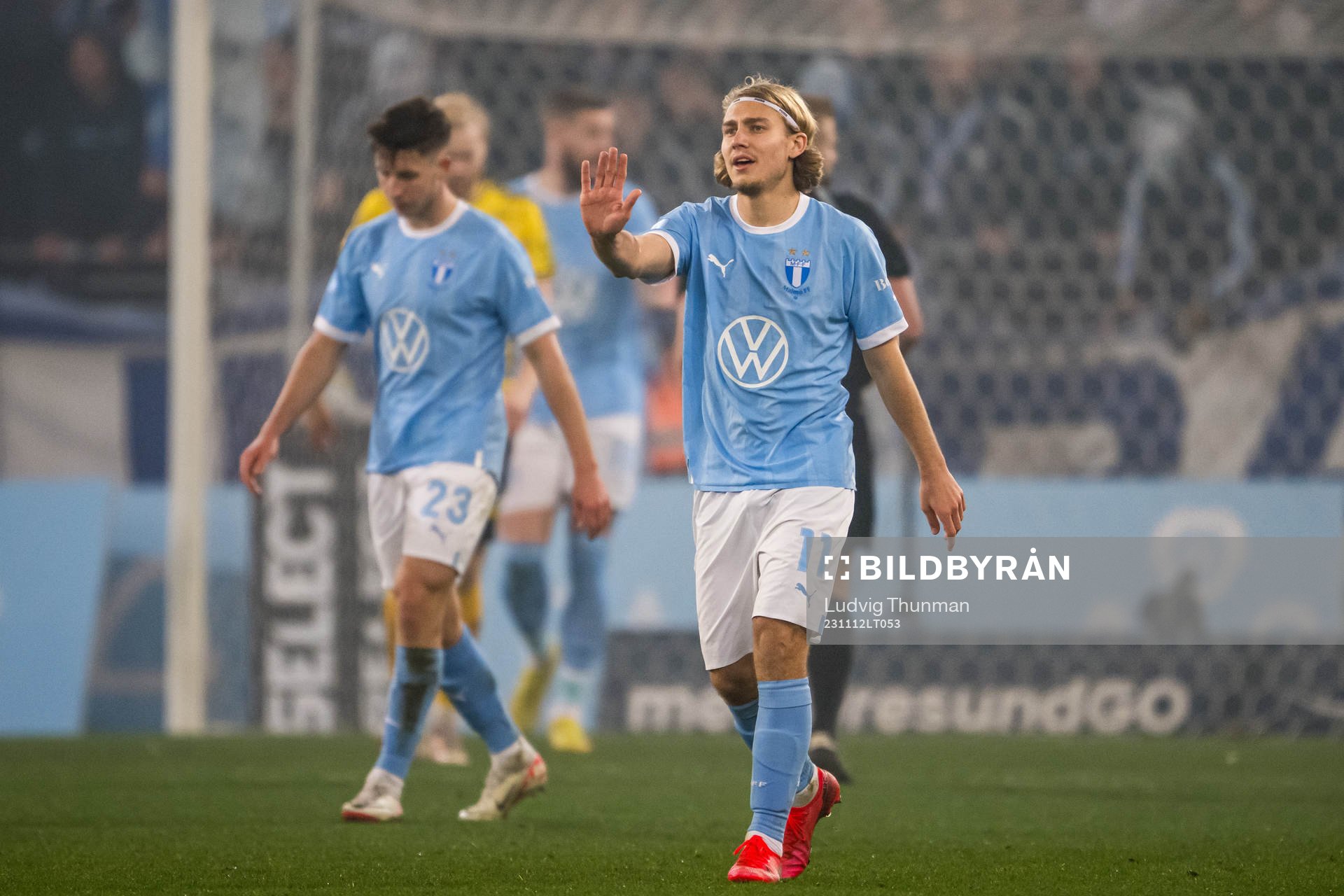 Malmö FFs Sebastian Nanasi deppar