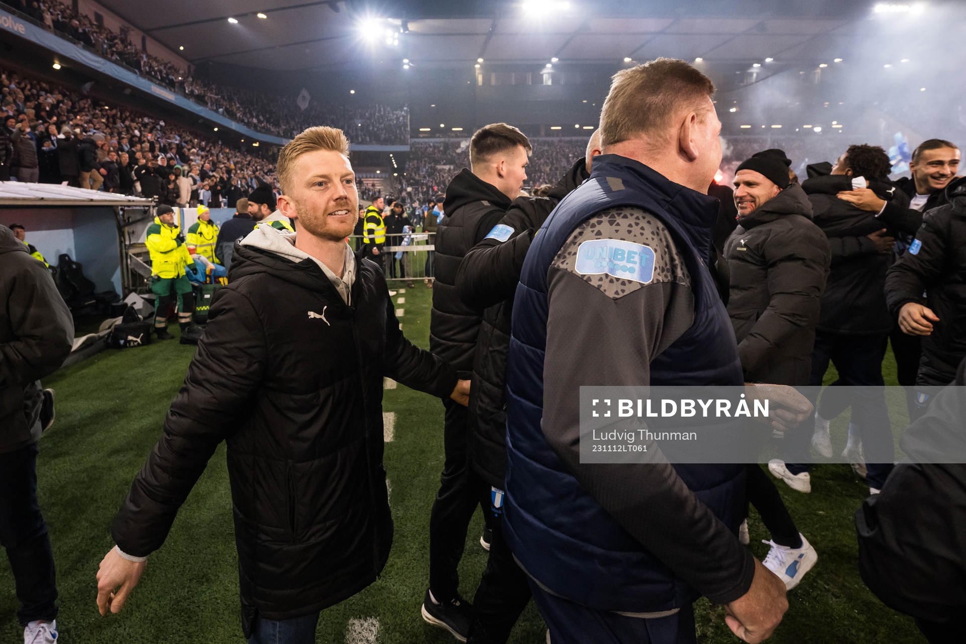 Malmö FFs Anders Christiansen jublar
