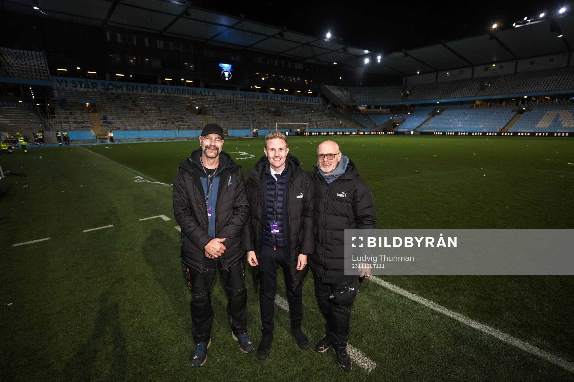 Måns Andersson, Jerry Vihlborg och Magnus Olsson, MFF