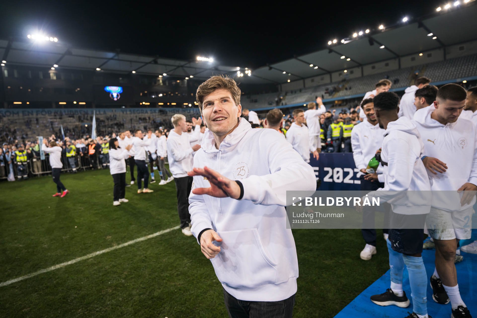 Malmö FFs Oliver Berg jublar