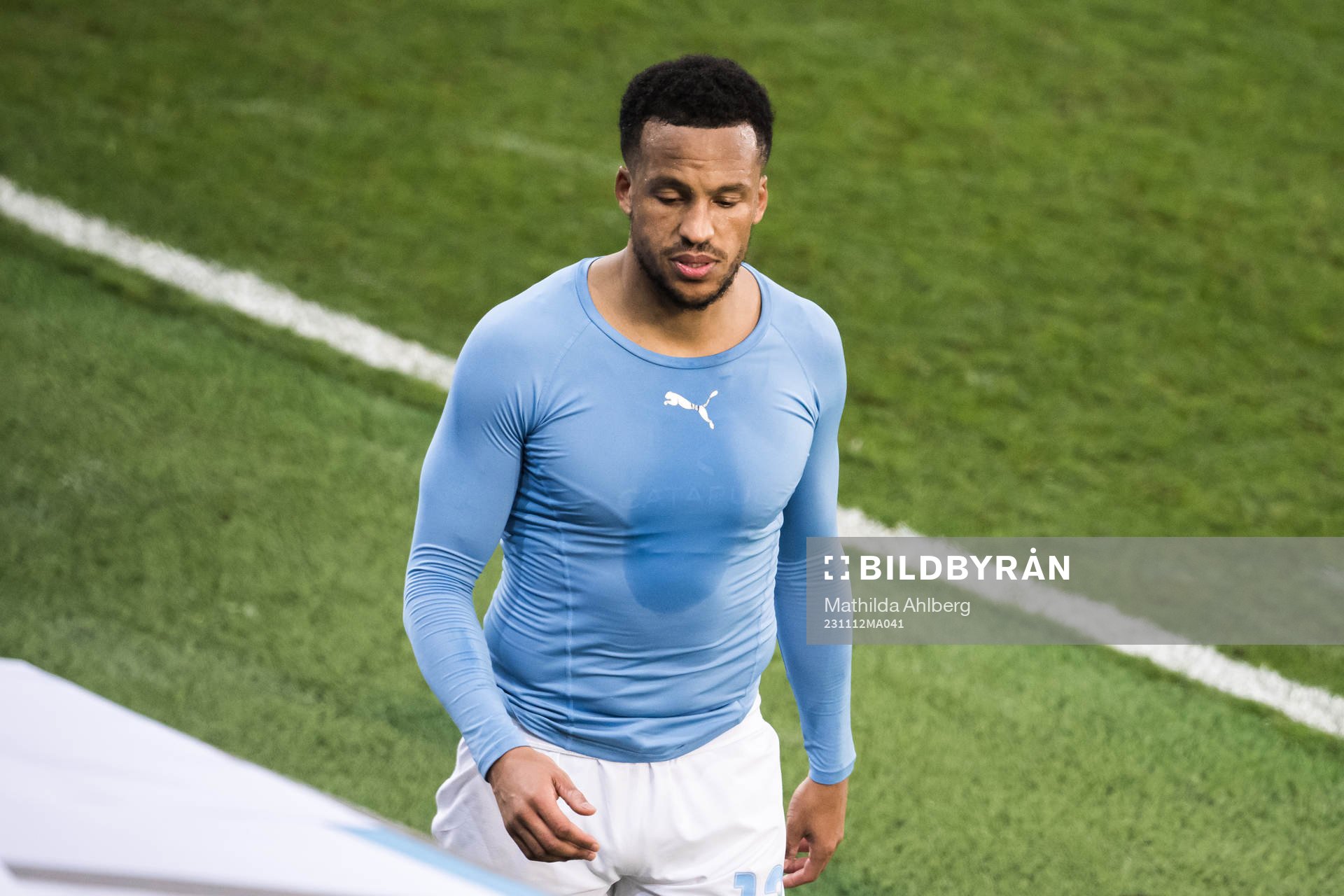 Malmö FFs Martin Olsson deppar