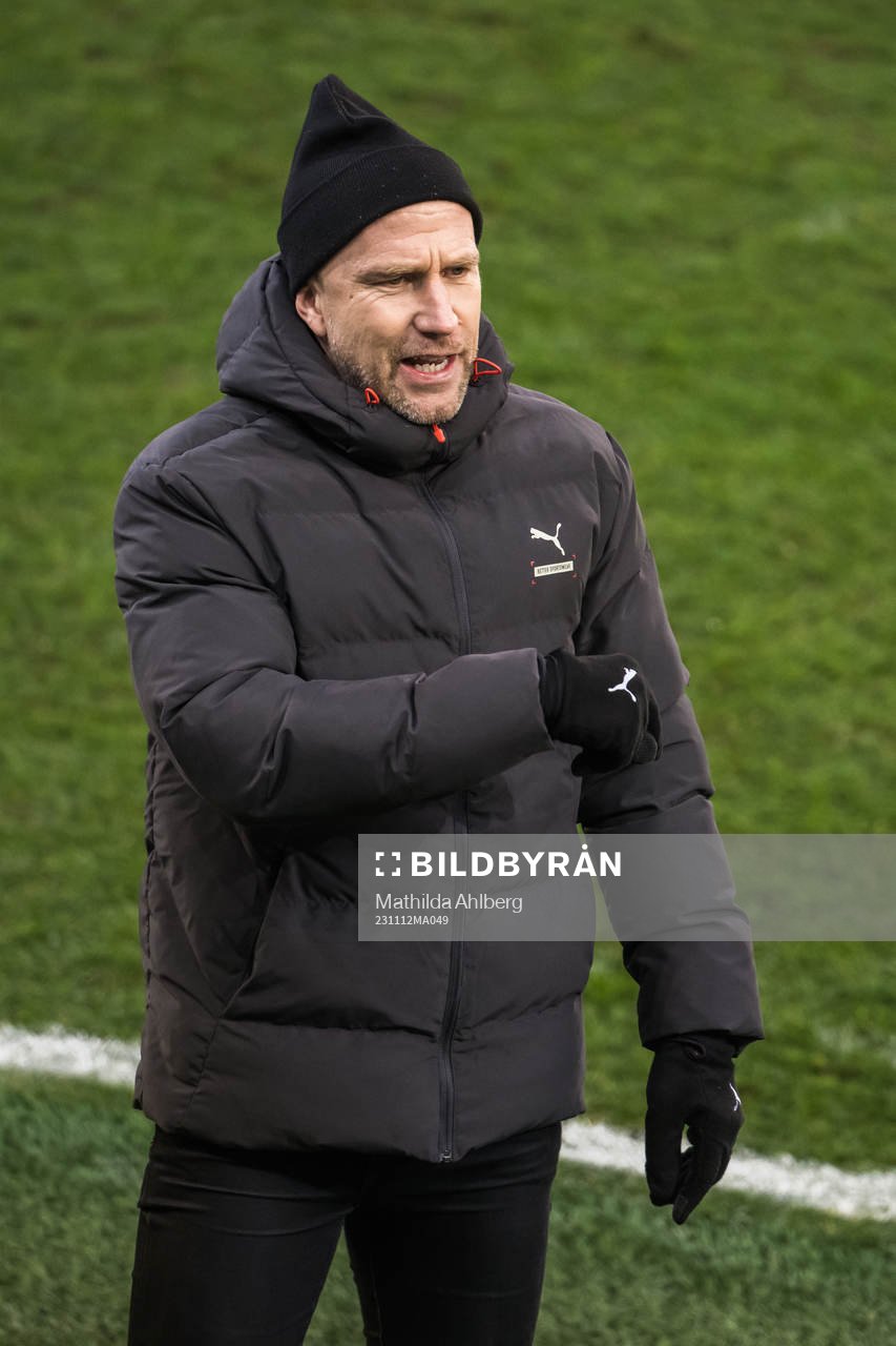 Malmö FFs tränare Henrik Rydström