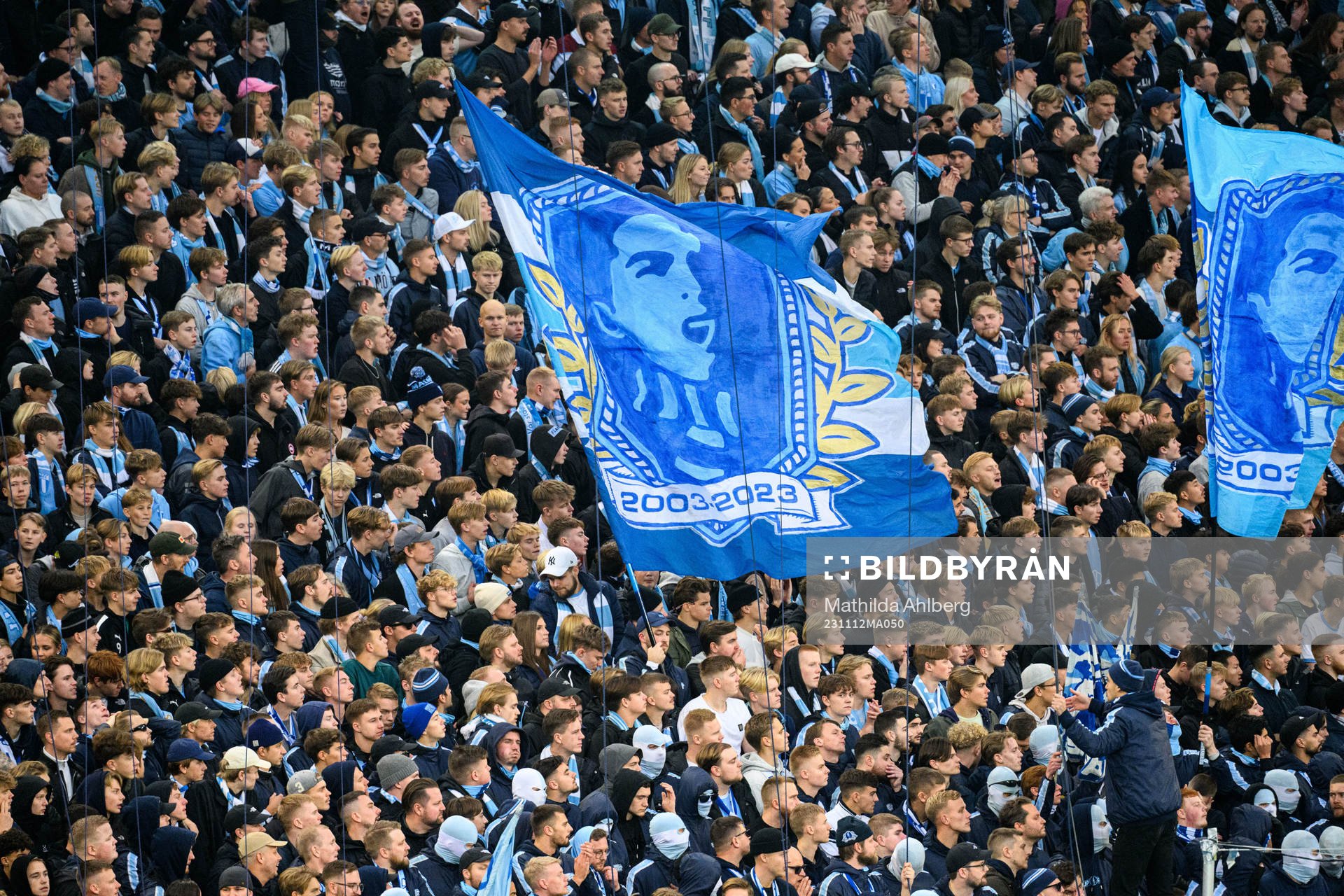 under fotbollsmatchen i Allsvenskan mellan Malmö FF och