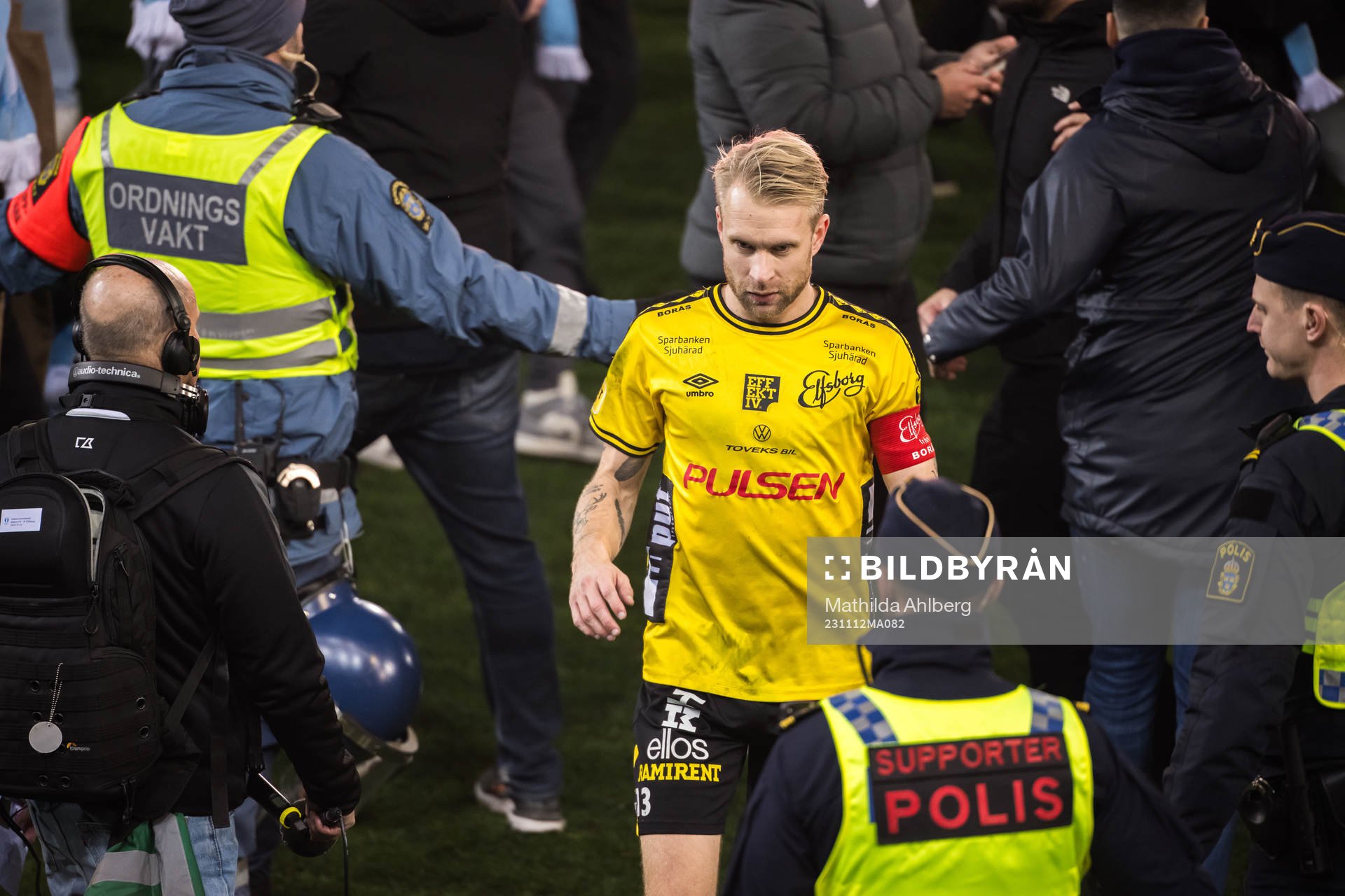 Elfsborgs Johan Larsson deppar
