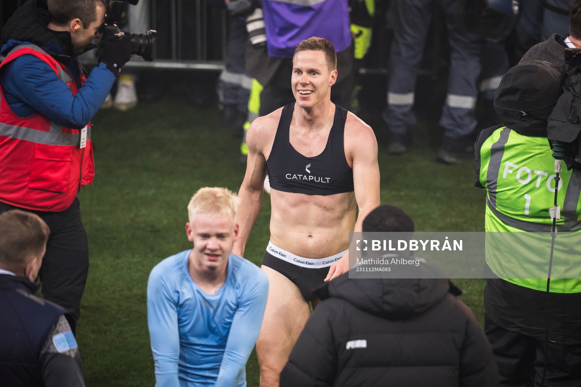 Malmö FFs Niklas Moisander jublar