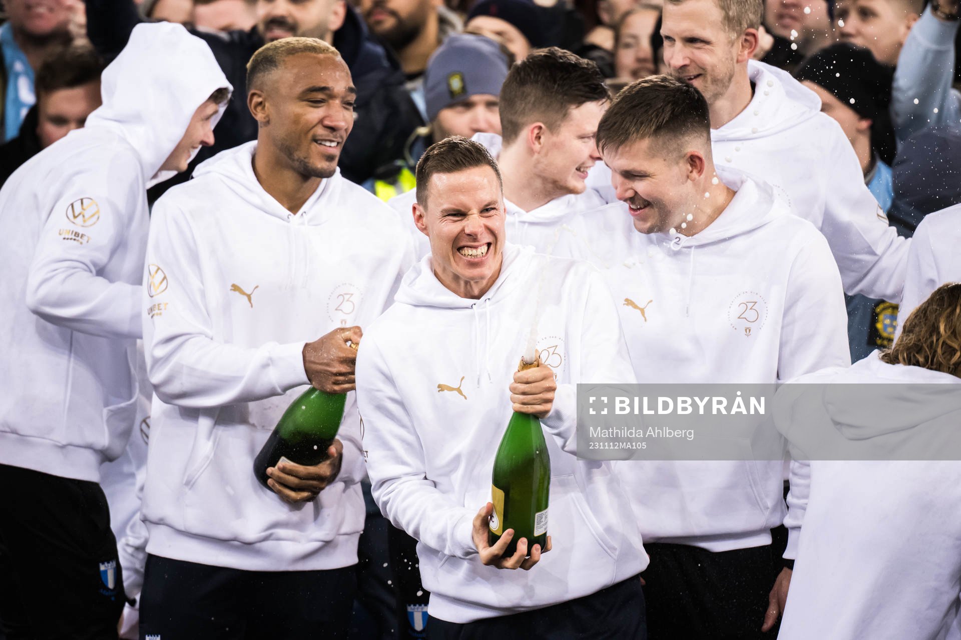 Malmö FFs Niklas Moisander jublar