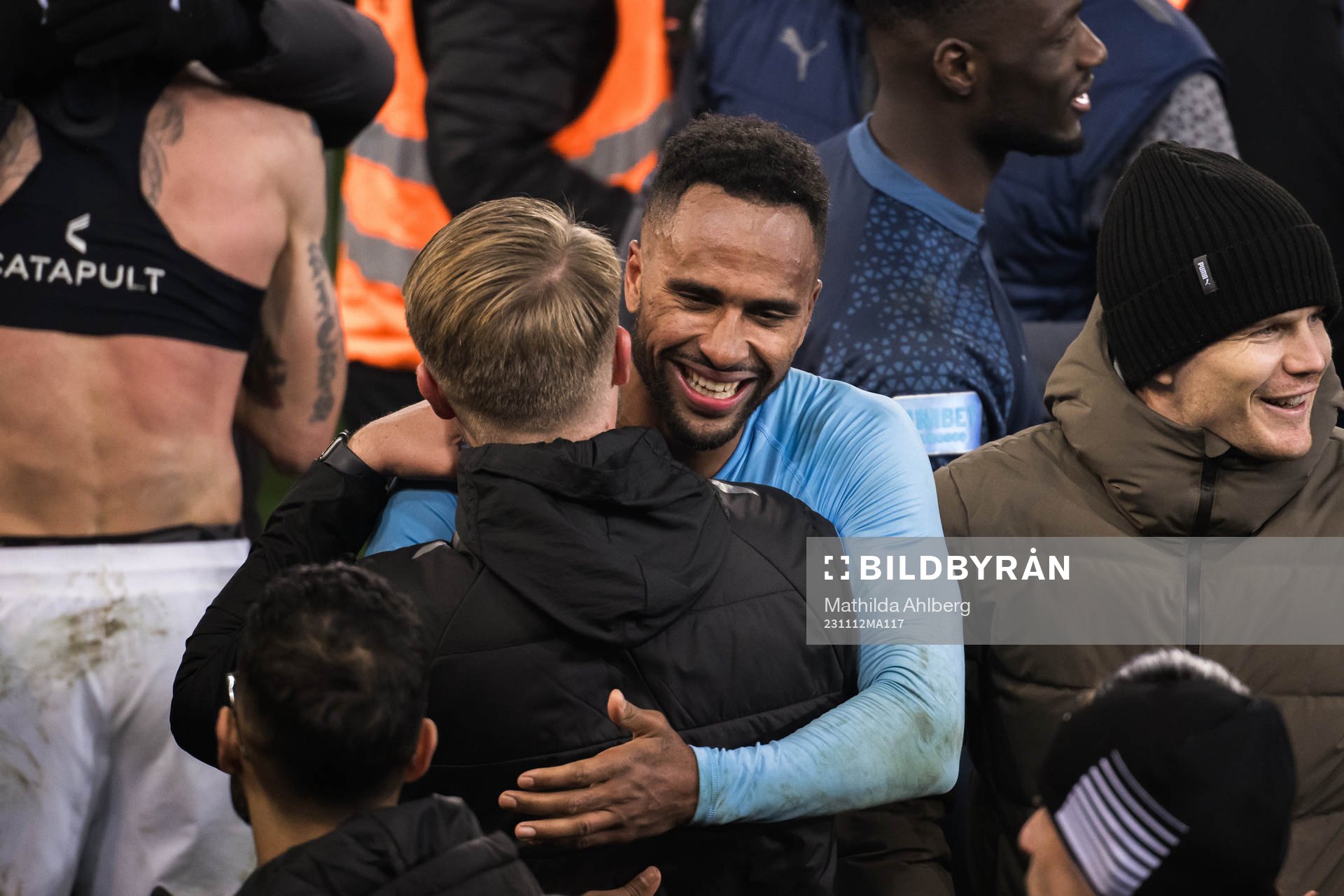 Malmö FFs Isaac Kiese Thelin jublar