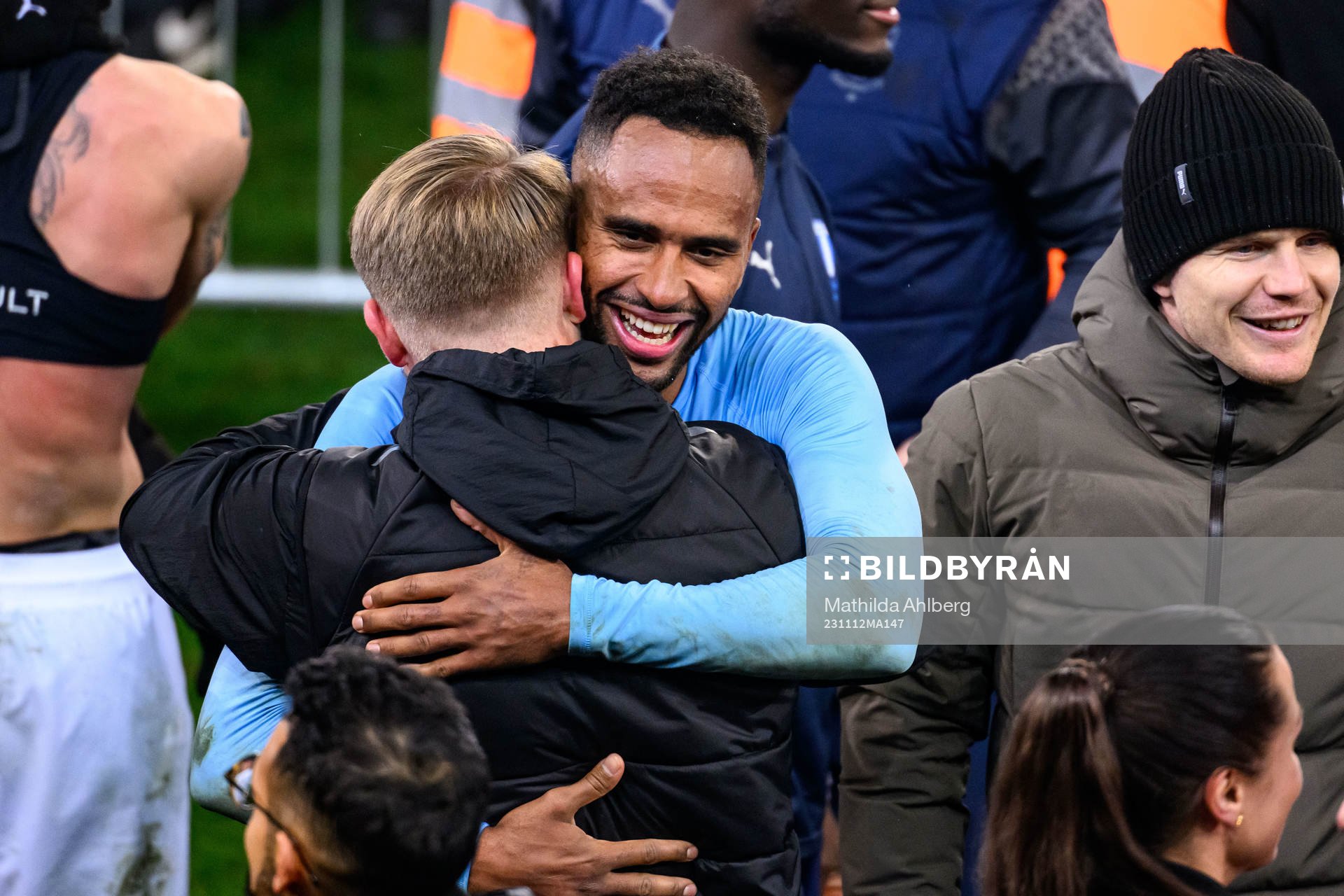 Malmö FFs Isaac Kiese Thelin jublar
