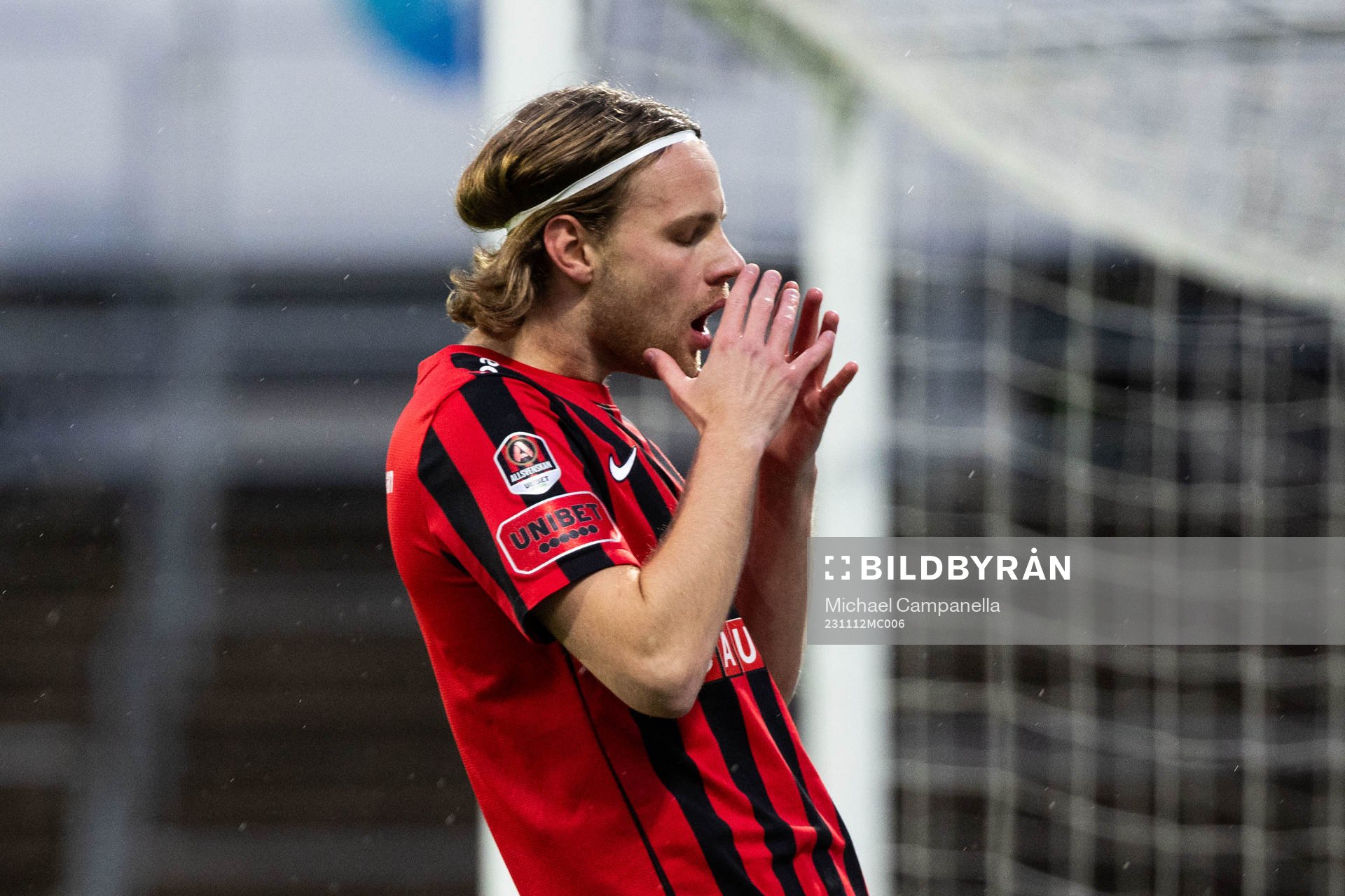 Brommapojkarnas Oscar Pettersson deppar