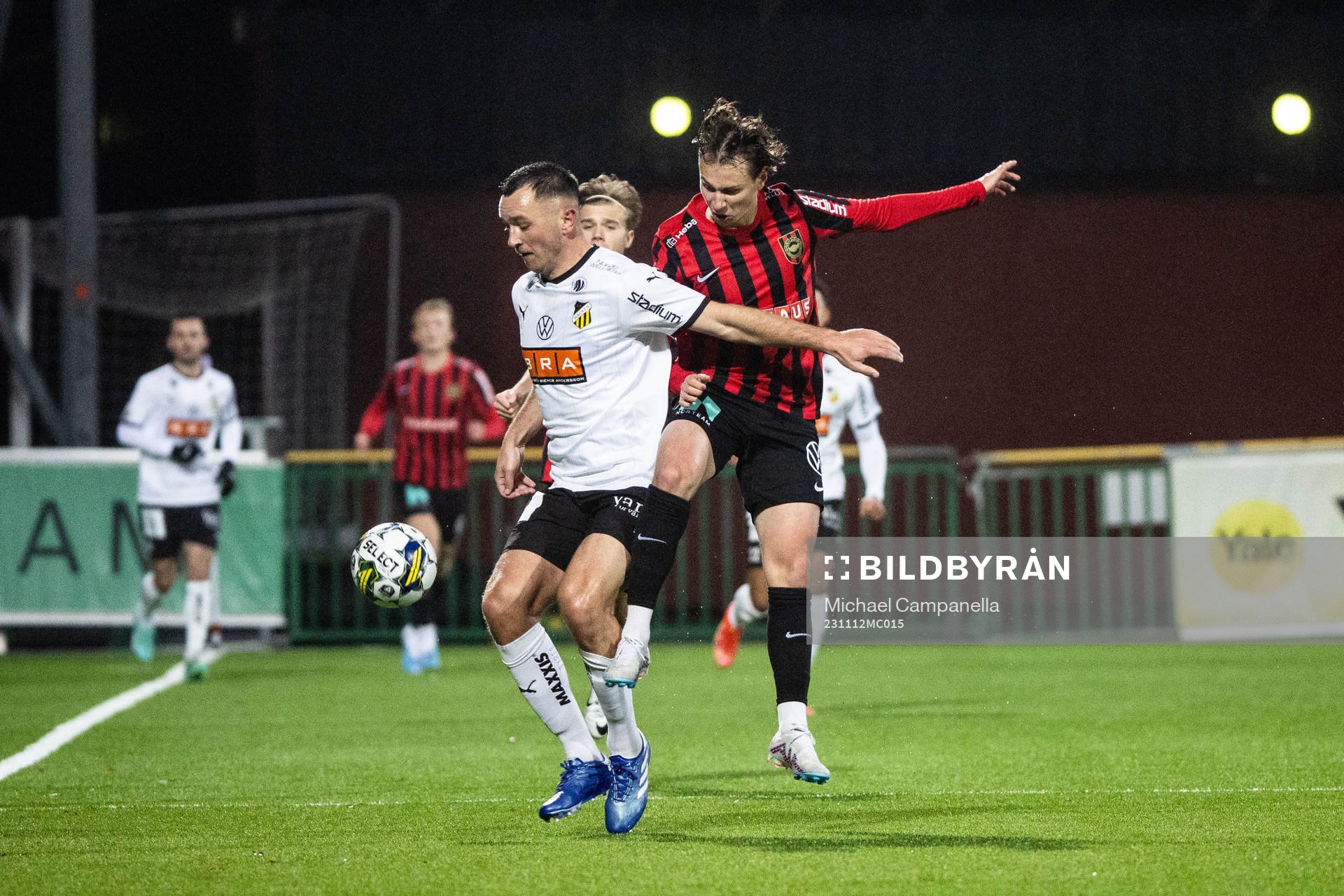 Häckens Even Hovland och Brommapojkarnas Rebin Sulaka