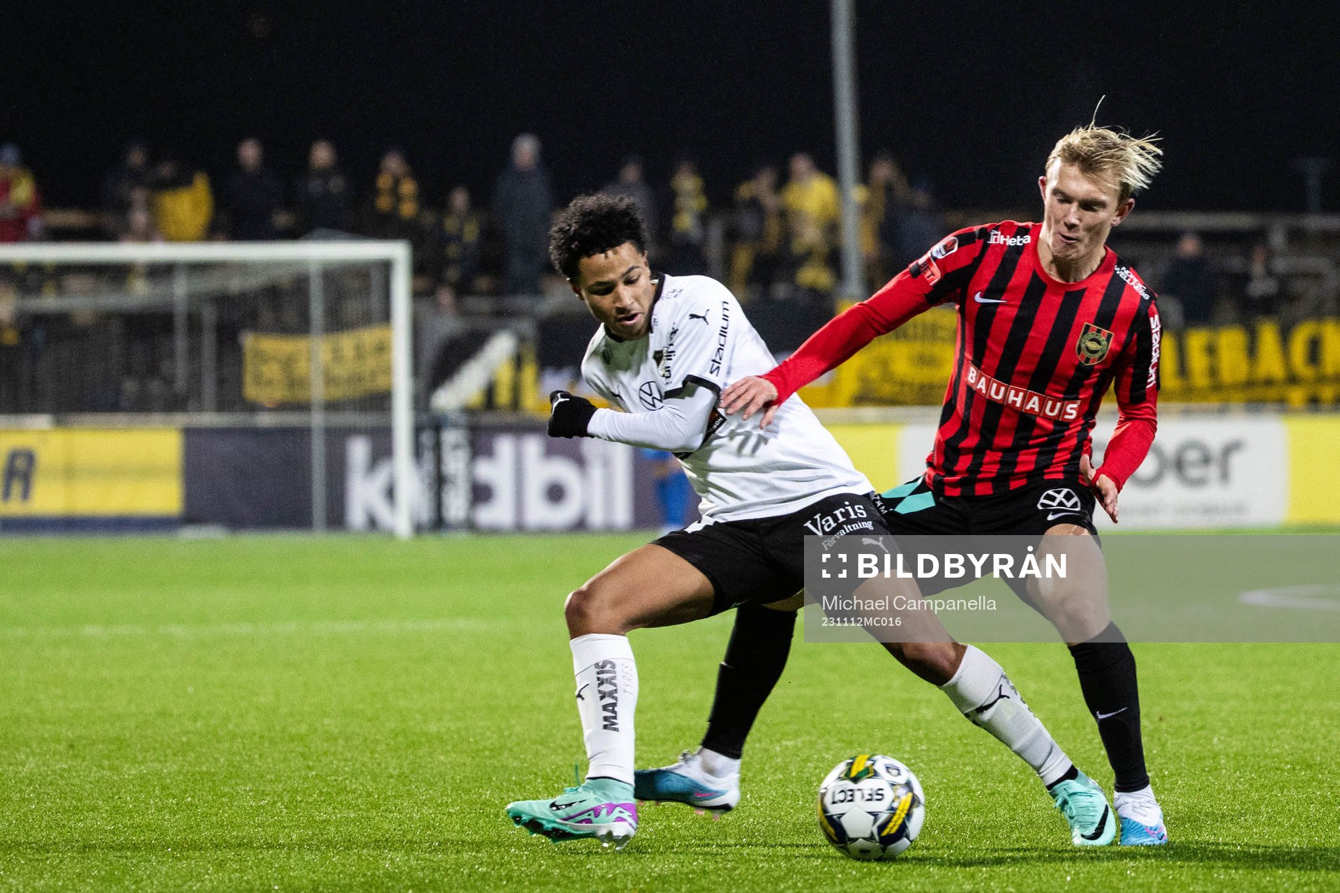 Häckens Momodou Lamin Sonko och Brommapojkarnas Alexander