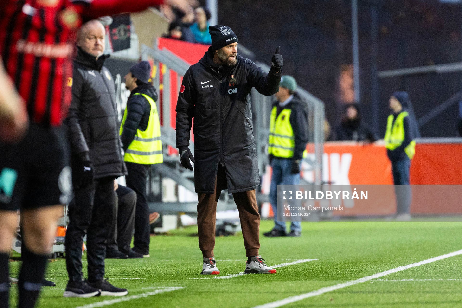 Brommapojkarnas tränare Olof Mellberg