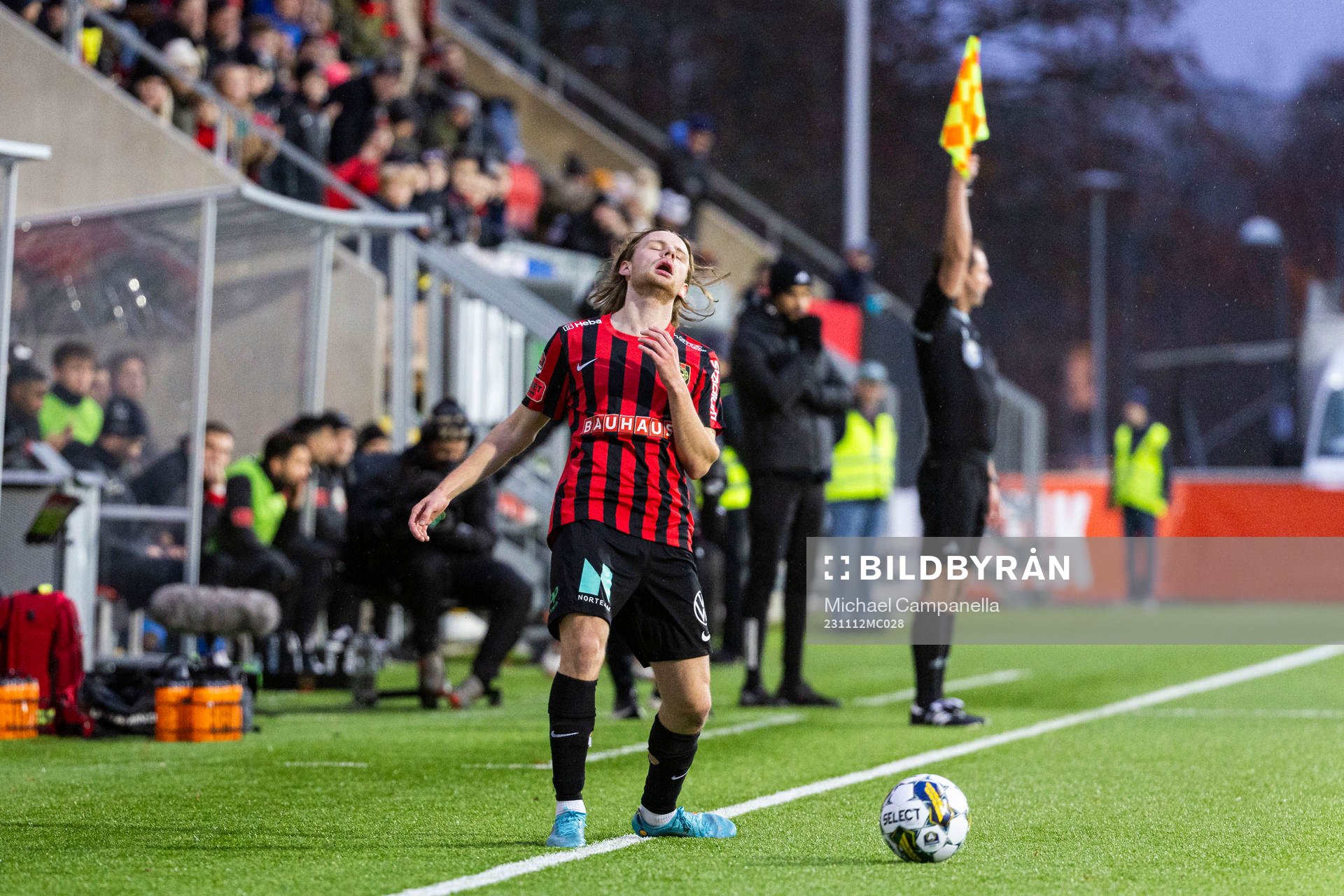 Brommapojkarnas Oscar Pettersson deppar