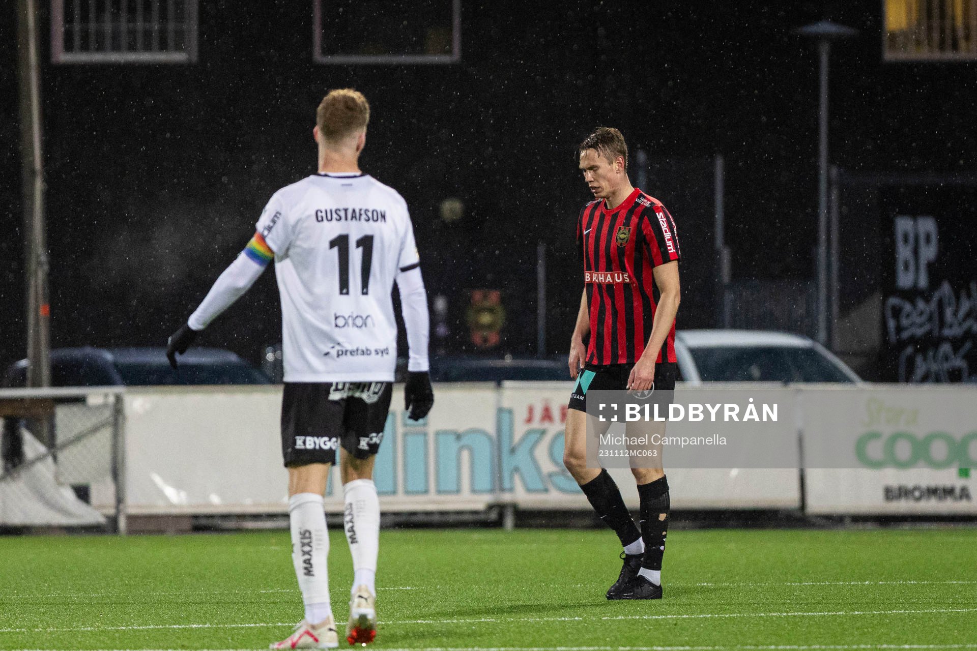 Brommapojkarnas Torbjörn Lysaker Heggem deppar