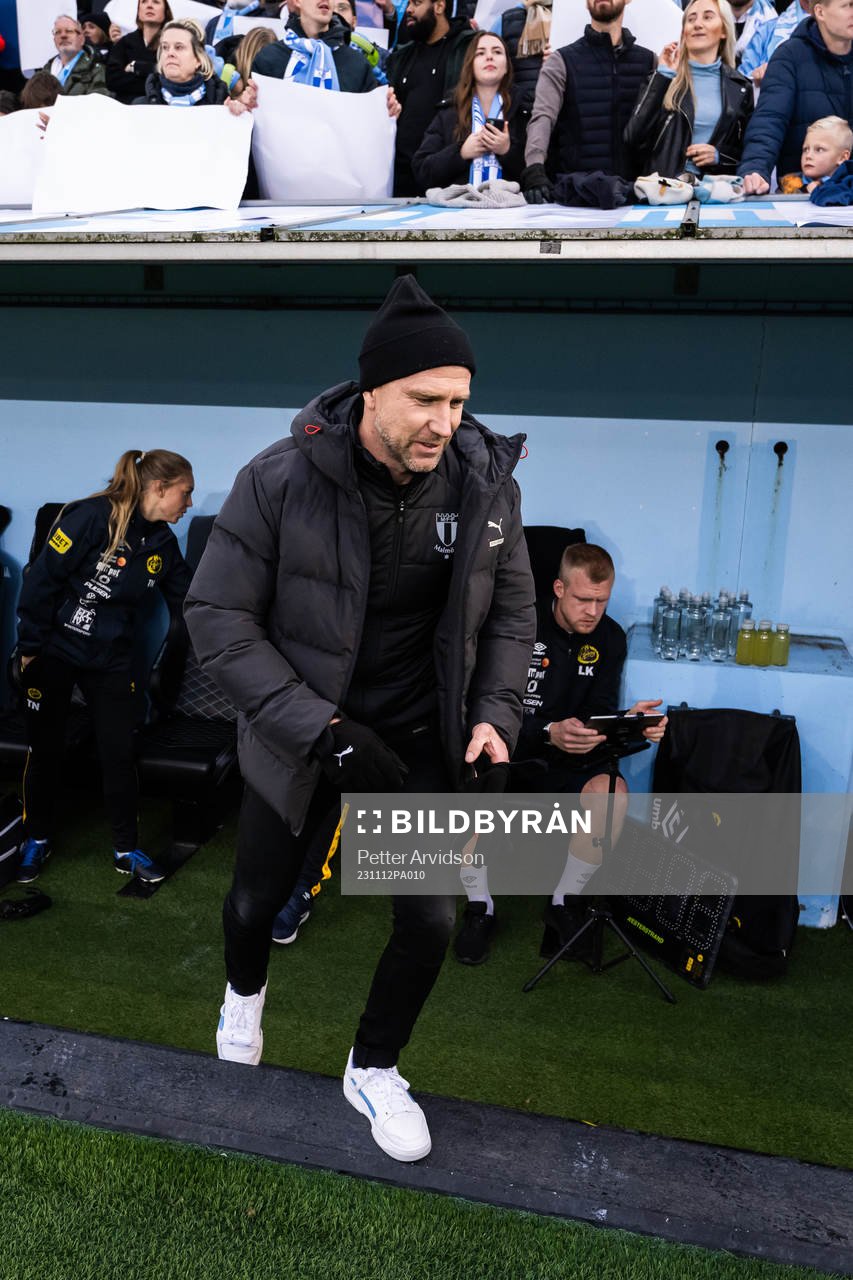 Malmö FFs tränare Henrik Rydström