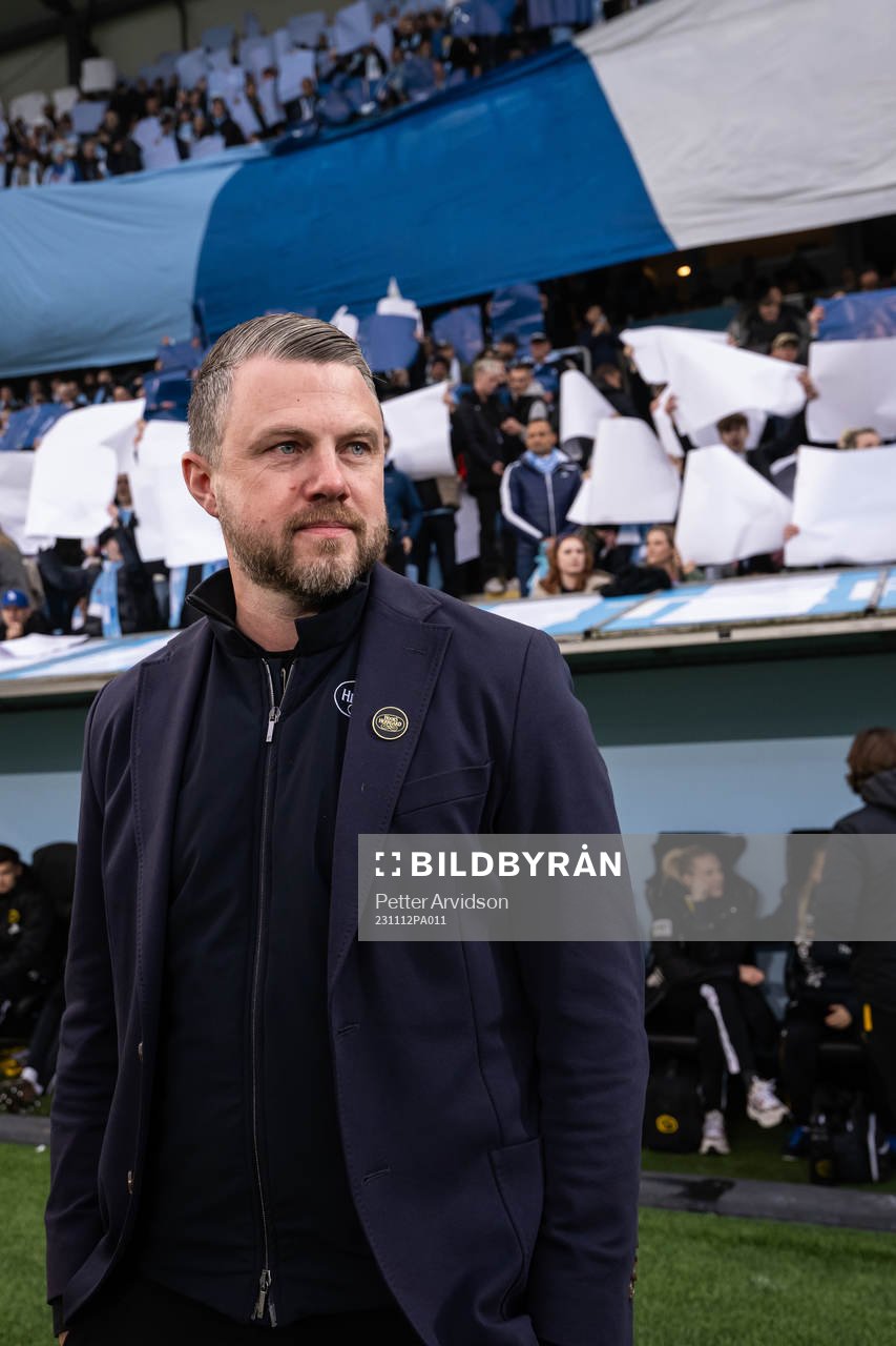 Elfsborgs manager Jimmy Thelin