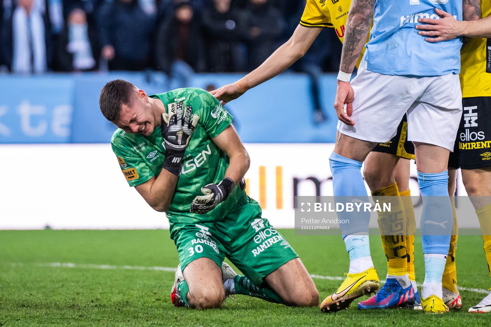 Elfsborgs målvakt Hakon Valdimarsson har ont