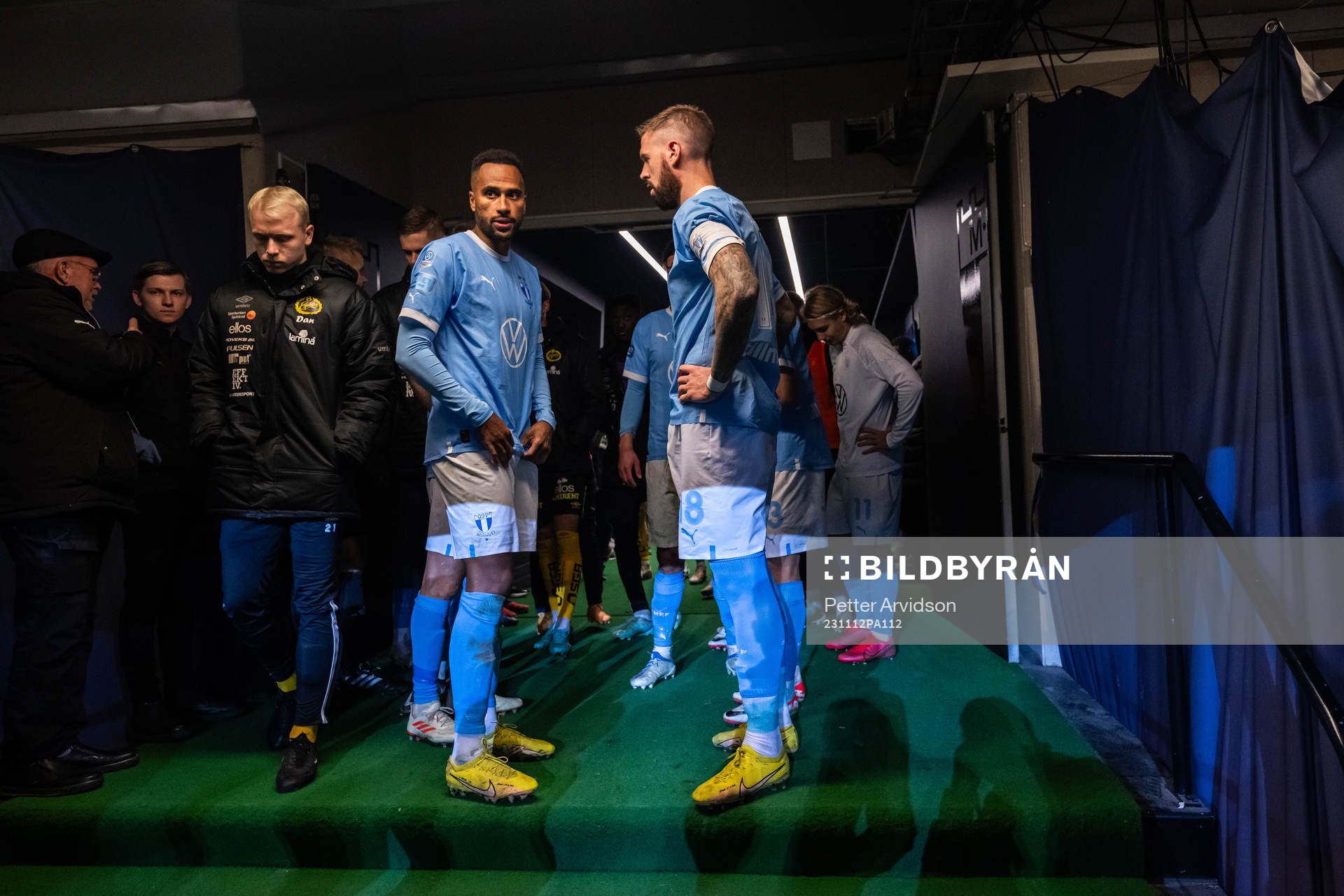 Malmö FFs Isaac Kiese Thelin och Pontus Jansson vid