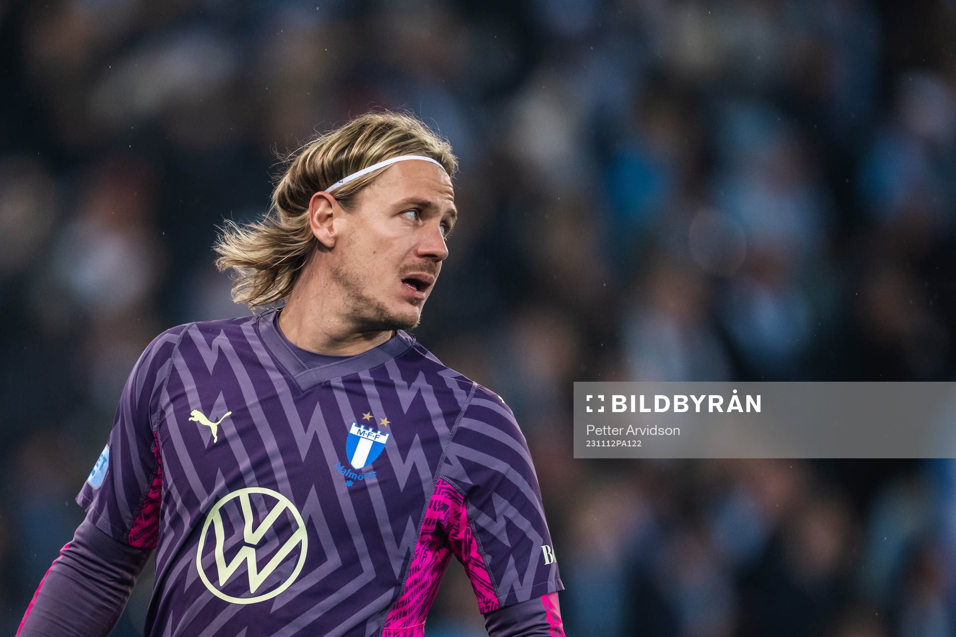 Malmö FFs målvakt Johan Dahlin