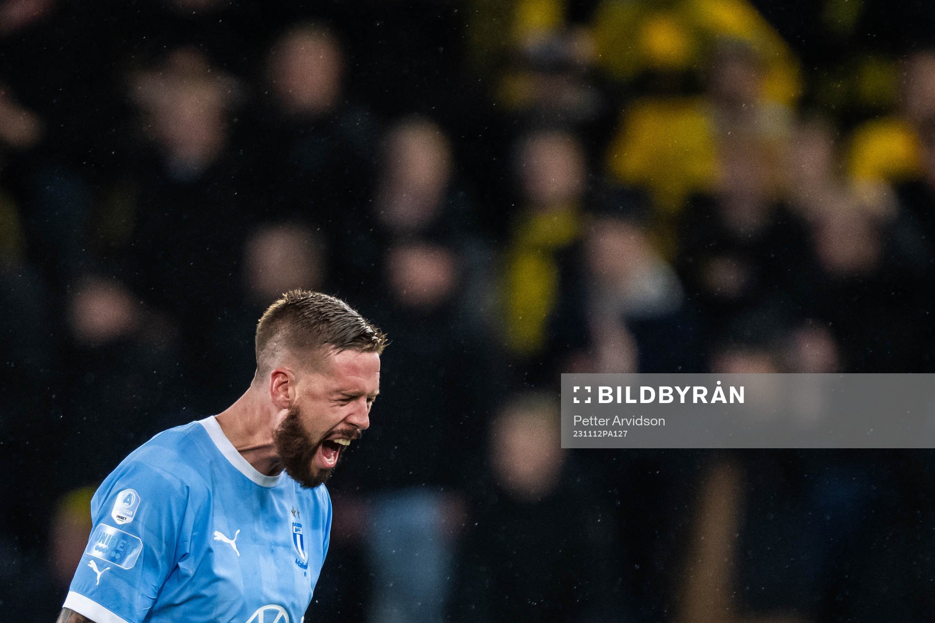 Malmö FFs Pontus Jansson jublar