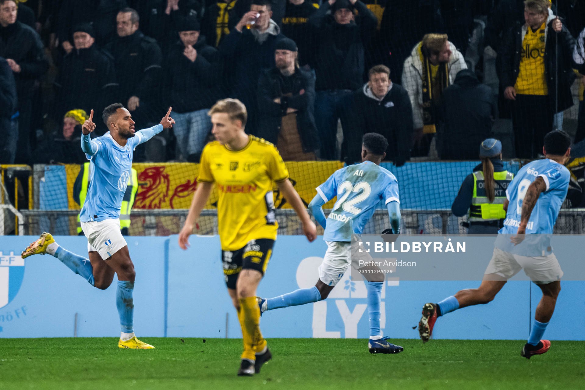 Malmö FFs Isaac Kiese Thelin jublar