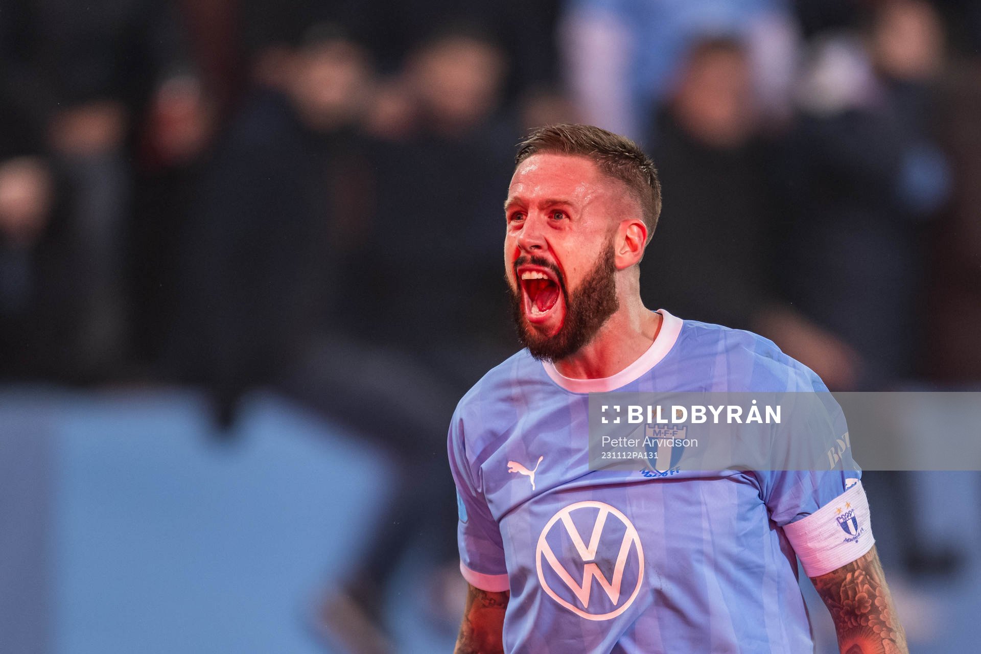Malmö FFs Pontus Jansson jublar