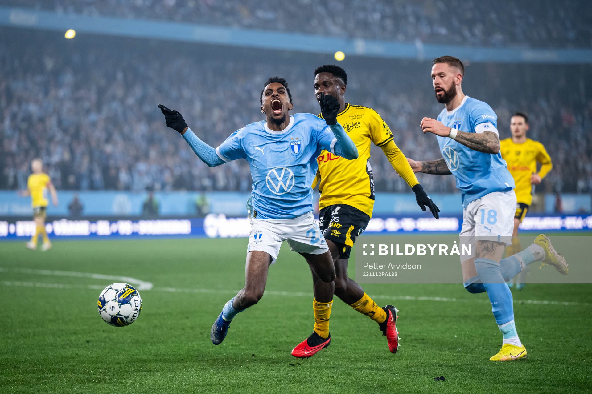 Malmö FFs Taha Ali och Elfsborgs Ibrahim Buhari