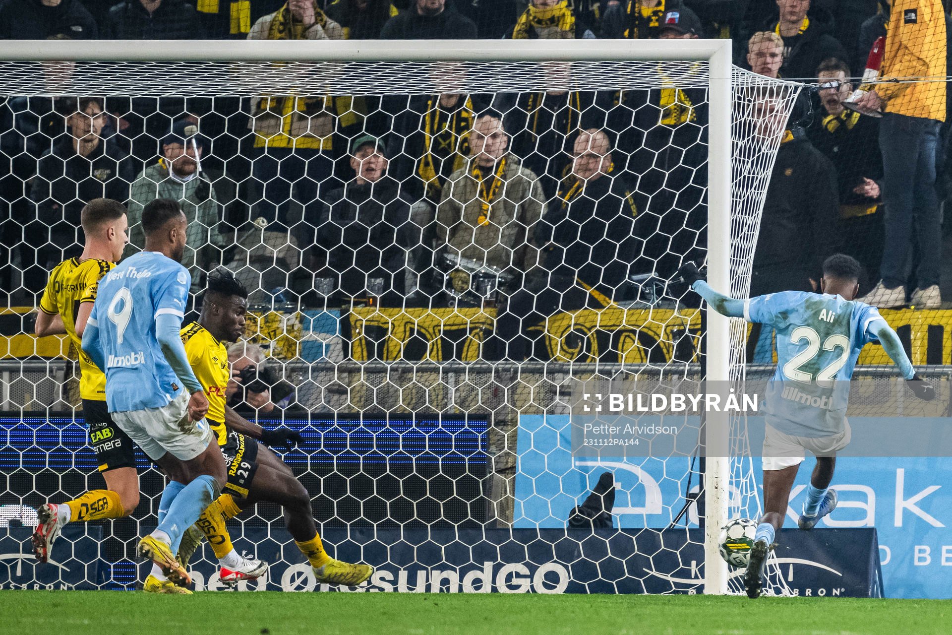 Elfsborgs Ibrahim Buhari och Malmö FFs Taha Ali