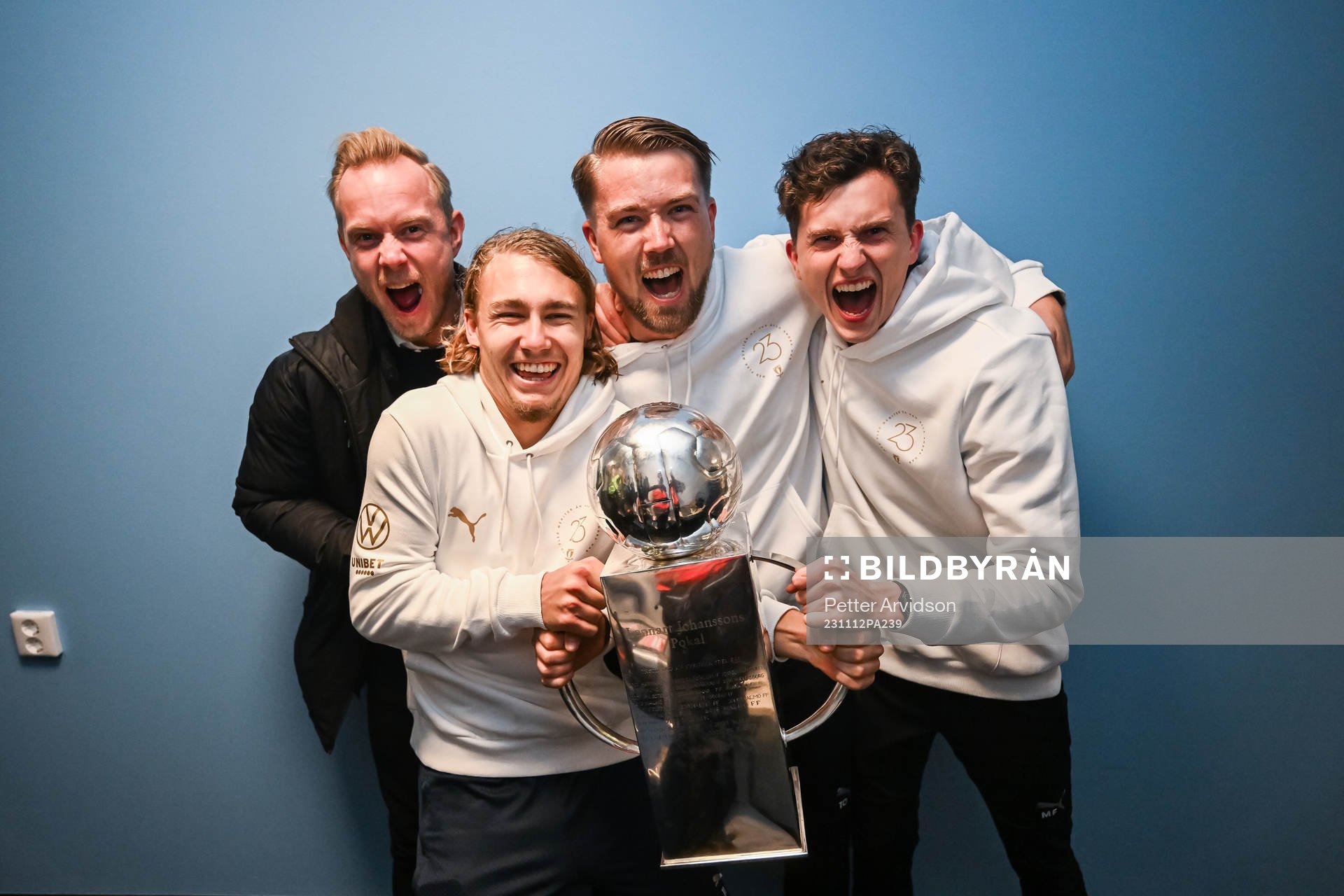 Malmö FFs Sebastian Nanasi och assisterande tränare