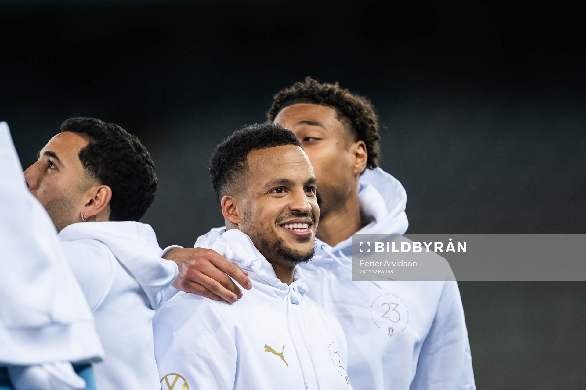 Malmö FFs Martin Olsson jublar över SM-guldet