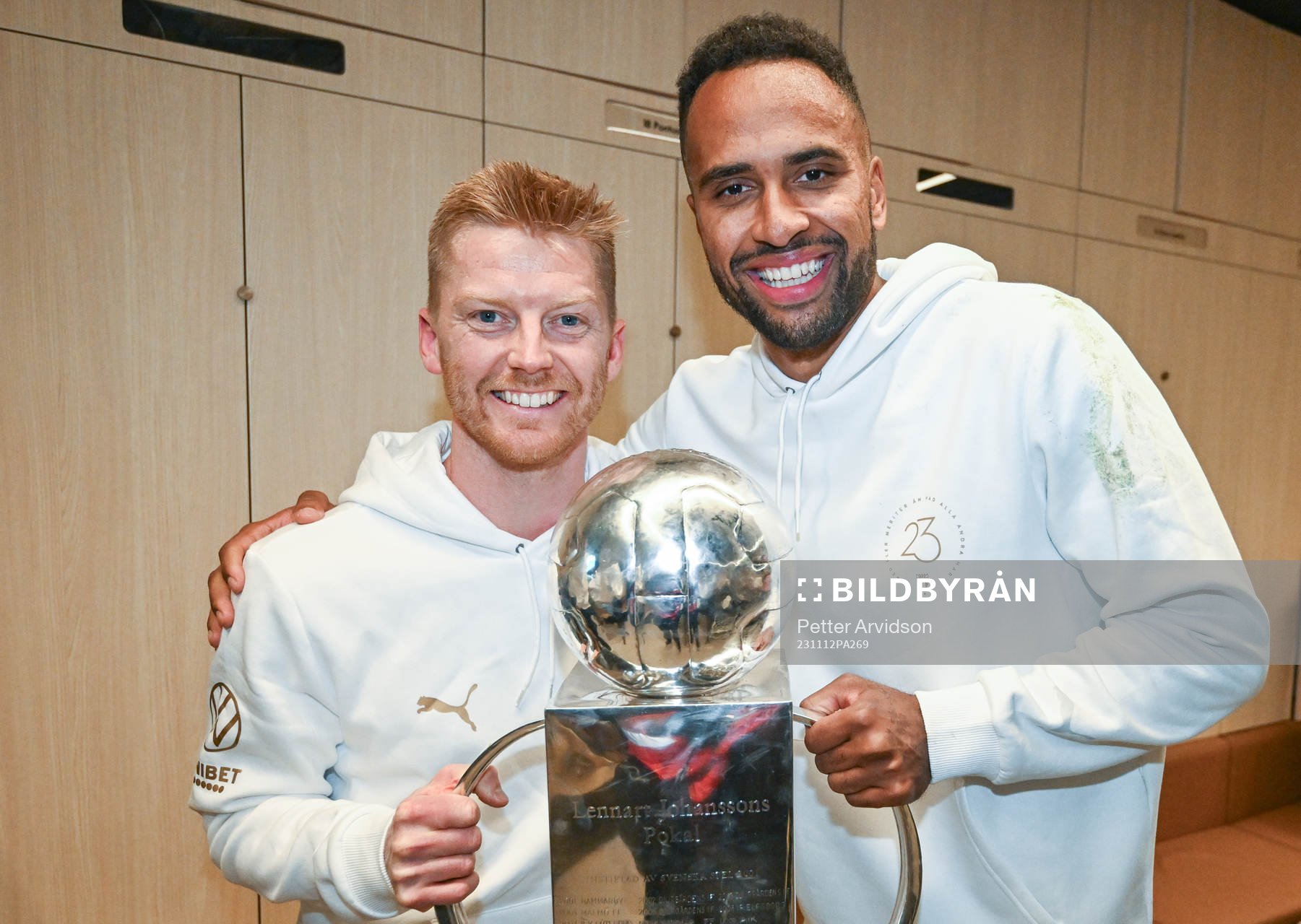 Malmö FFs Anders Christiansen och Isaac Kiese Thelin