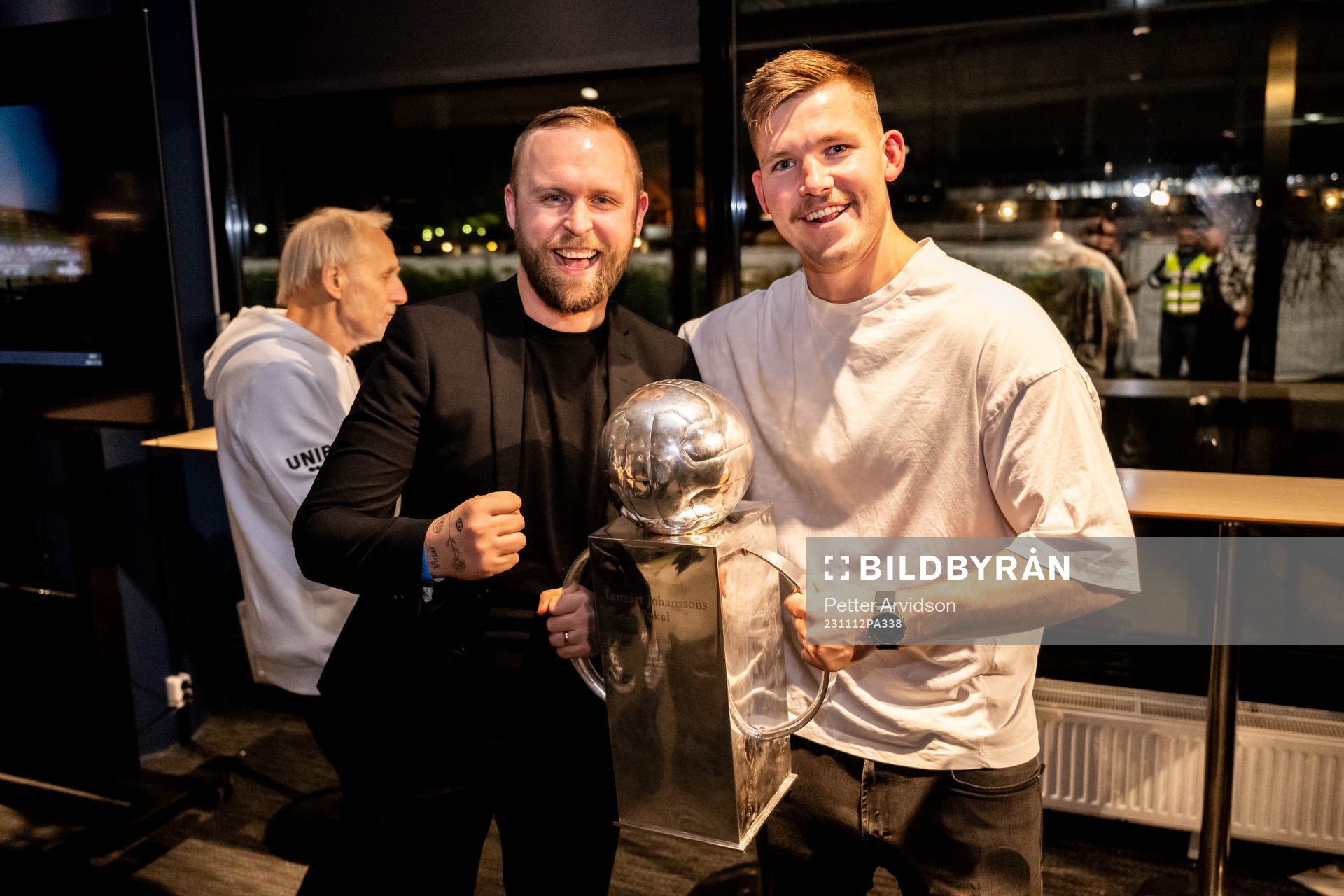 Malmö FFs fystränare Jamie Mackay med sällskap