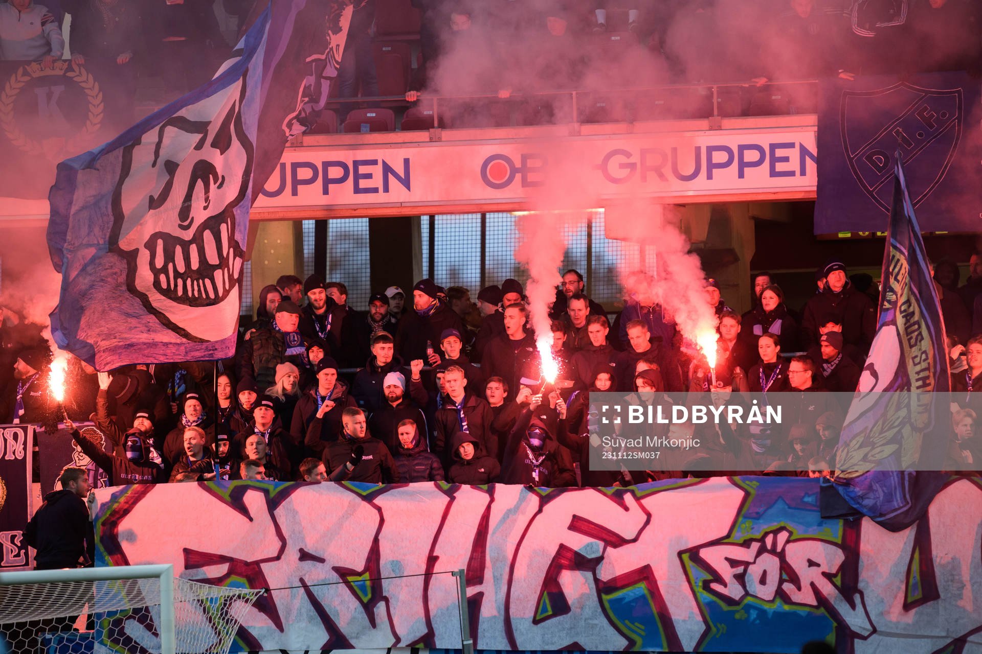 Djurgårdens supportrar