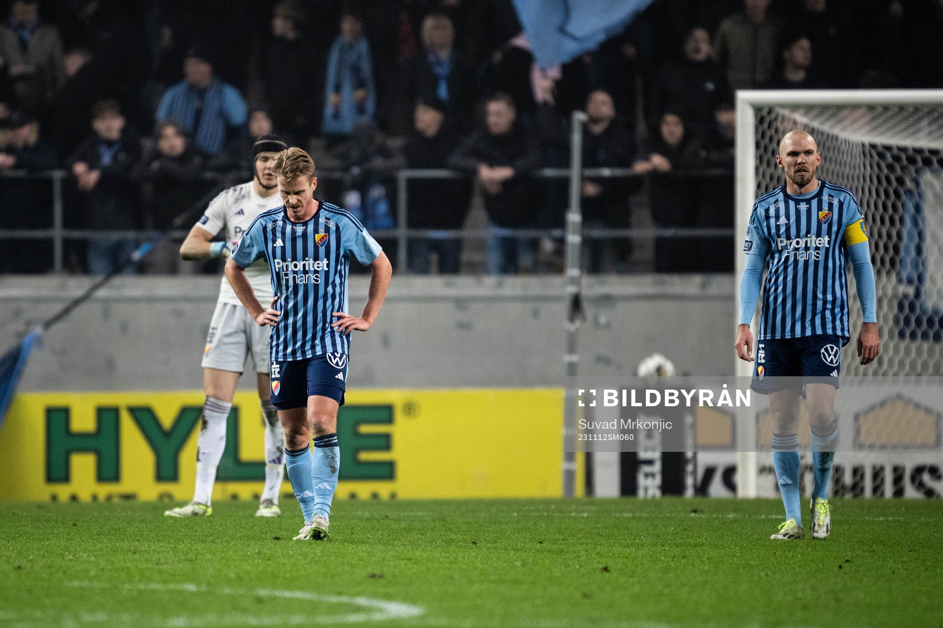 Djurgårdens Rasmus Schuller och Marcus Danielson deppar