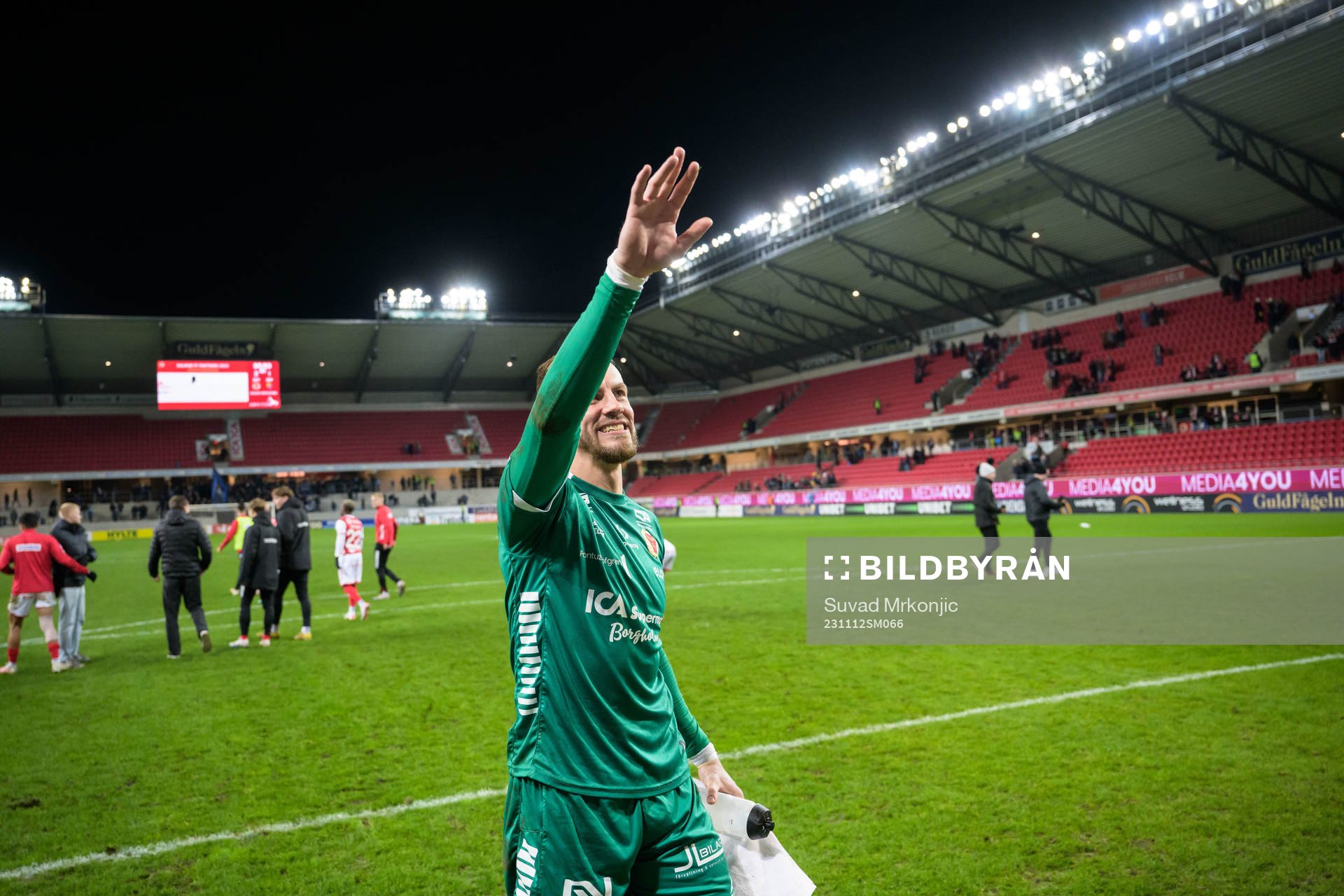 Kalmars målvakt Ricardo Friedrich