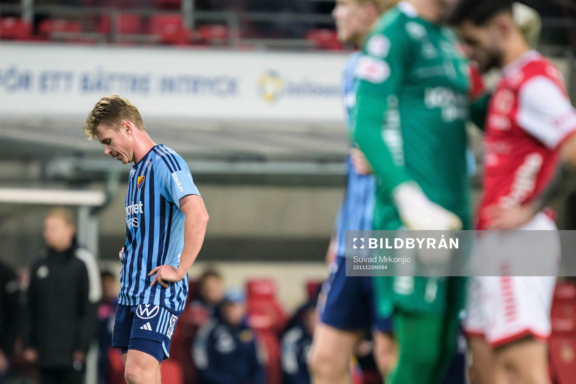 Djurgårdens Rasmus Schuller deppar