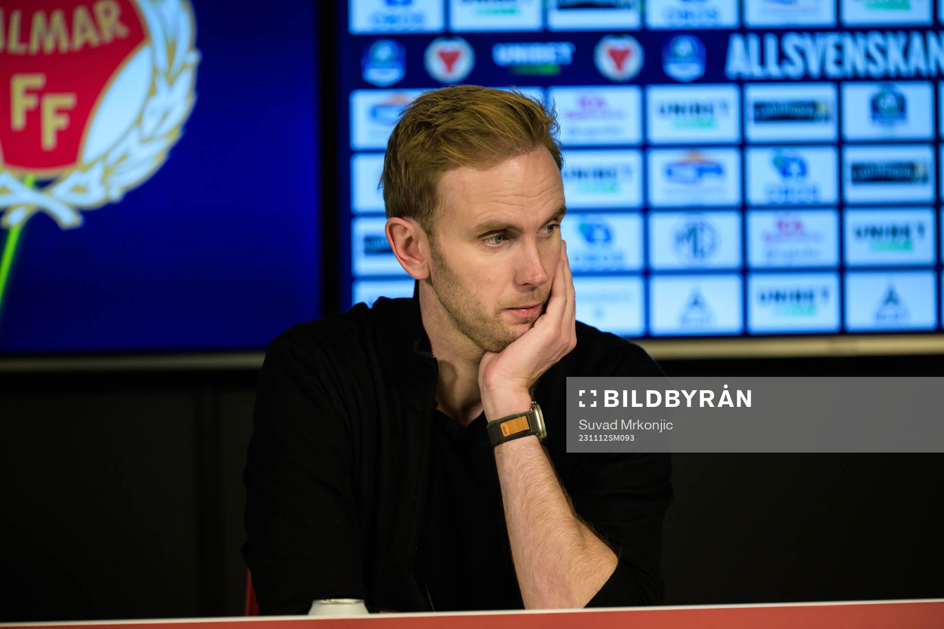Kalmars tränare Henrik Jensen