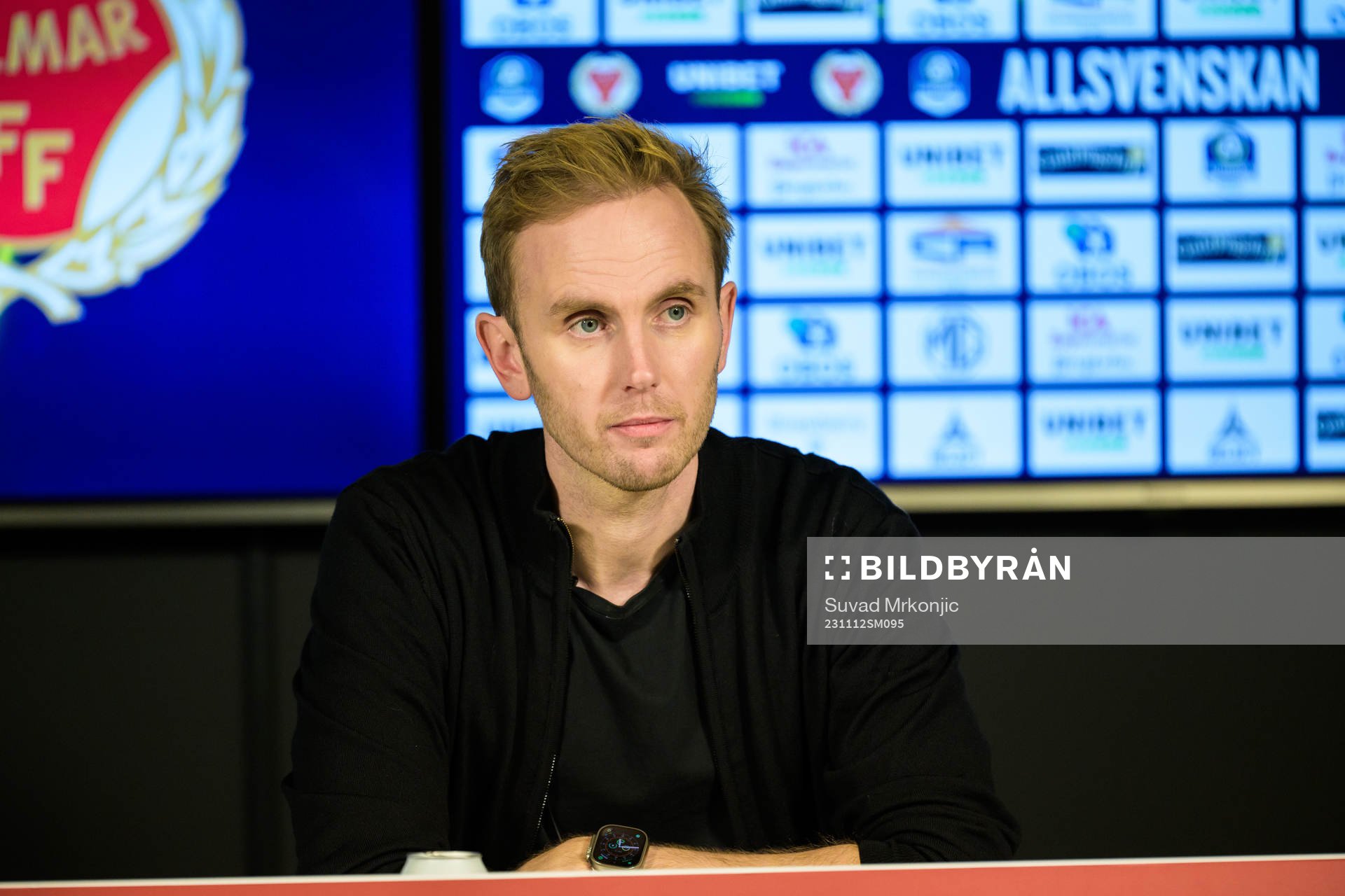 Kalmars tränare Henrik Jensen