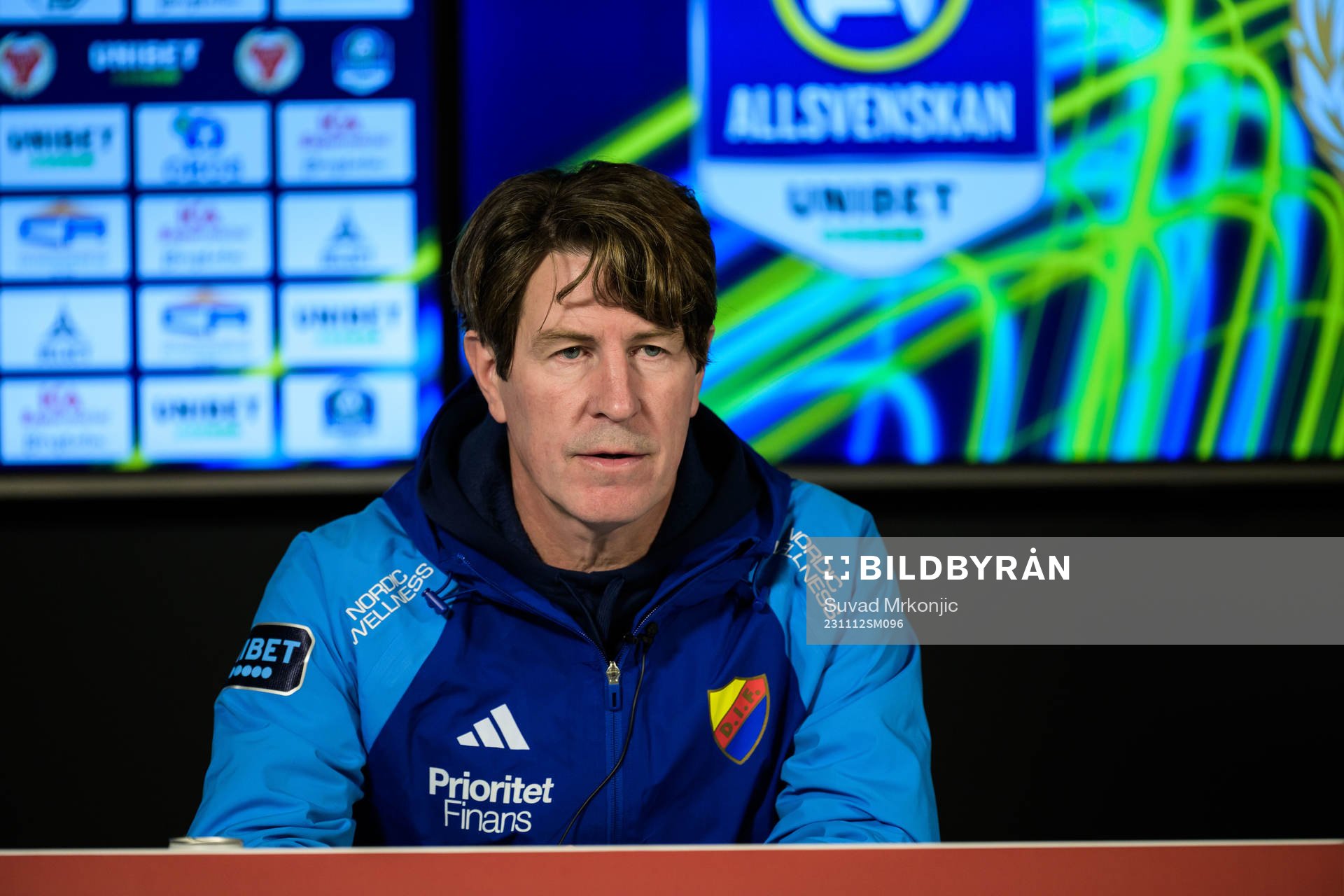 Djurgårdens tränare Thomas Lagerlöf