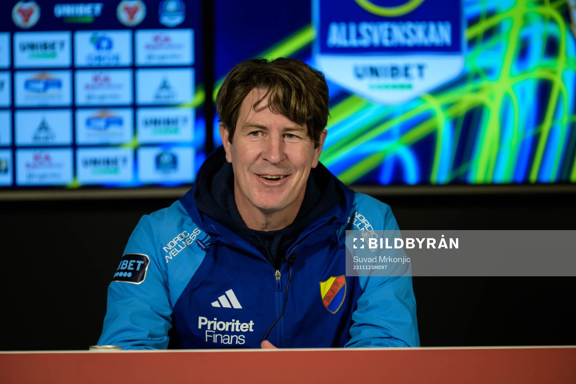 Djurgårdens tränare Thomas Lagerlöf