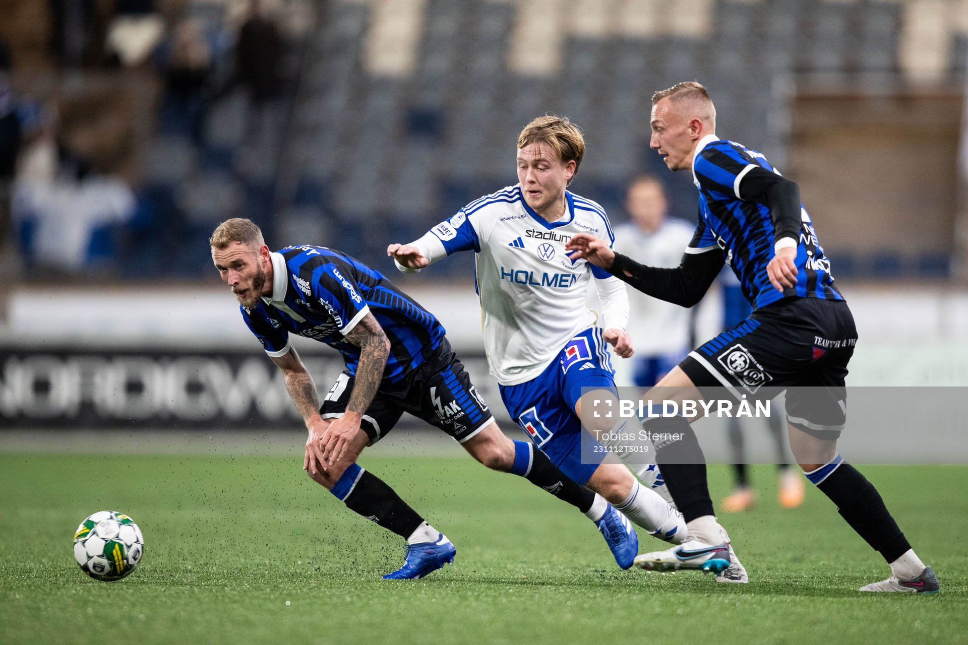 IFK Norrköpings Isak Andri Sigurgeirsson mot Sirius Joeri