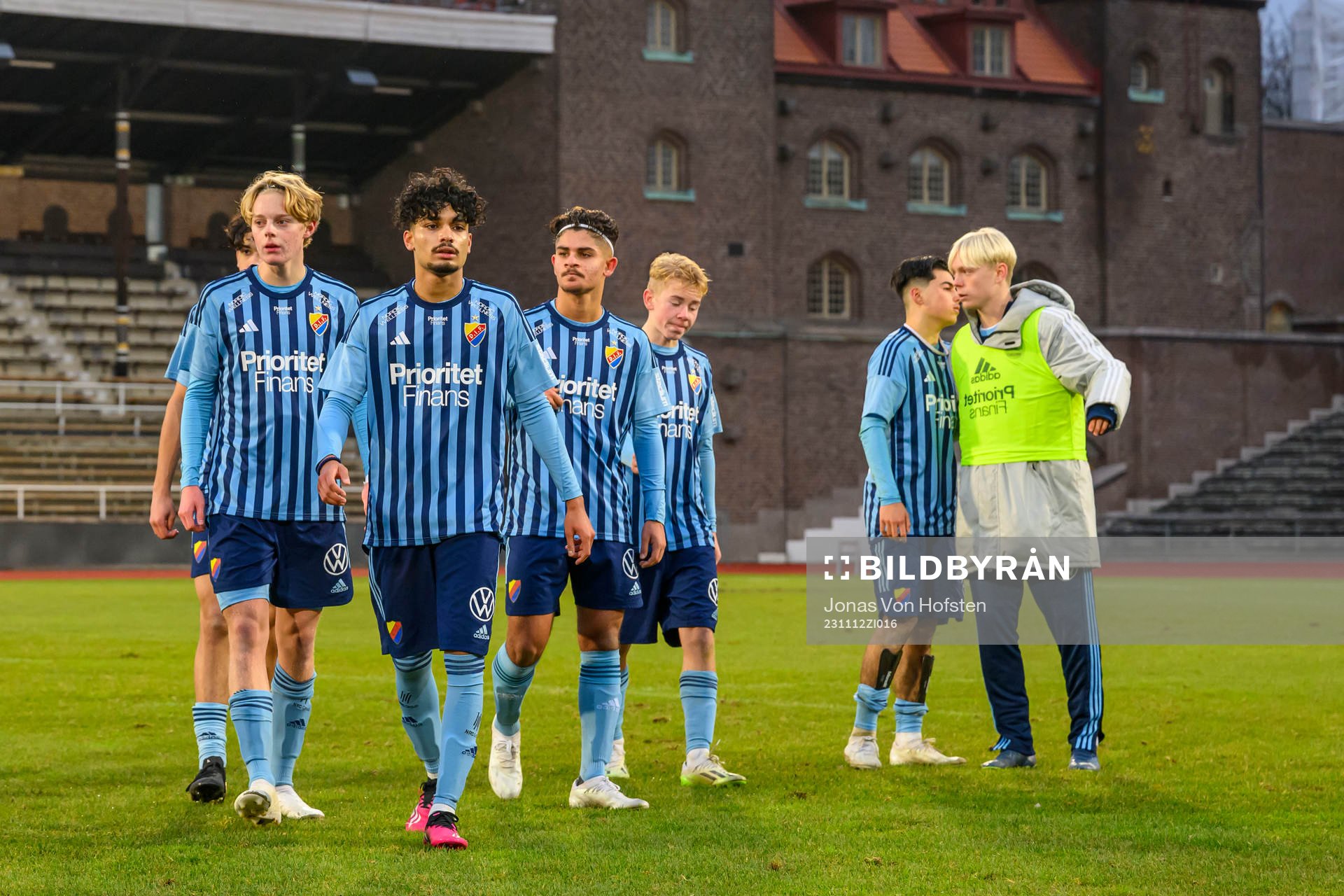 Djurgårdens IF spelare deppar