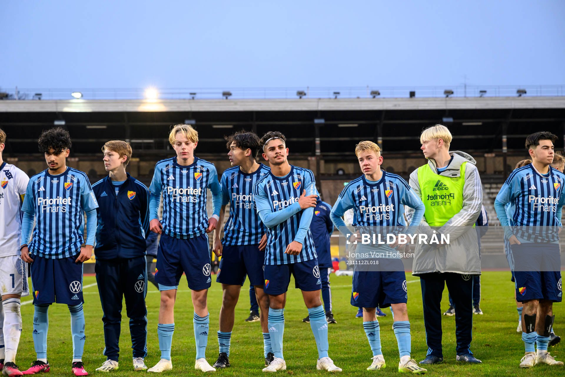 Djurgårdens IF spelare deppar
