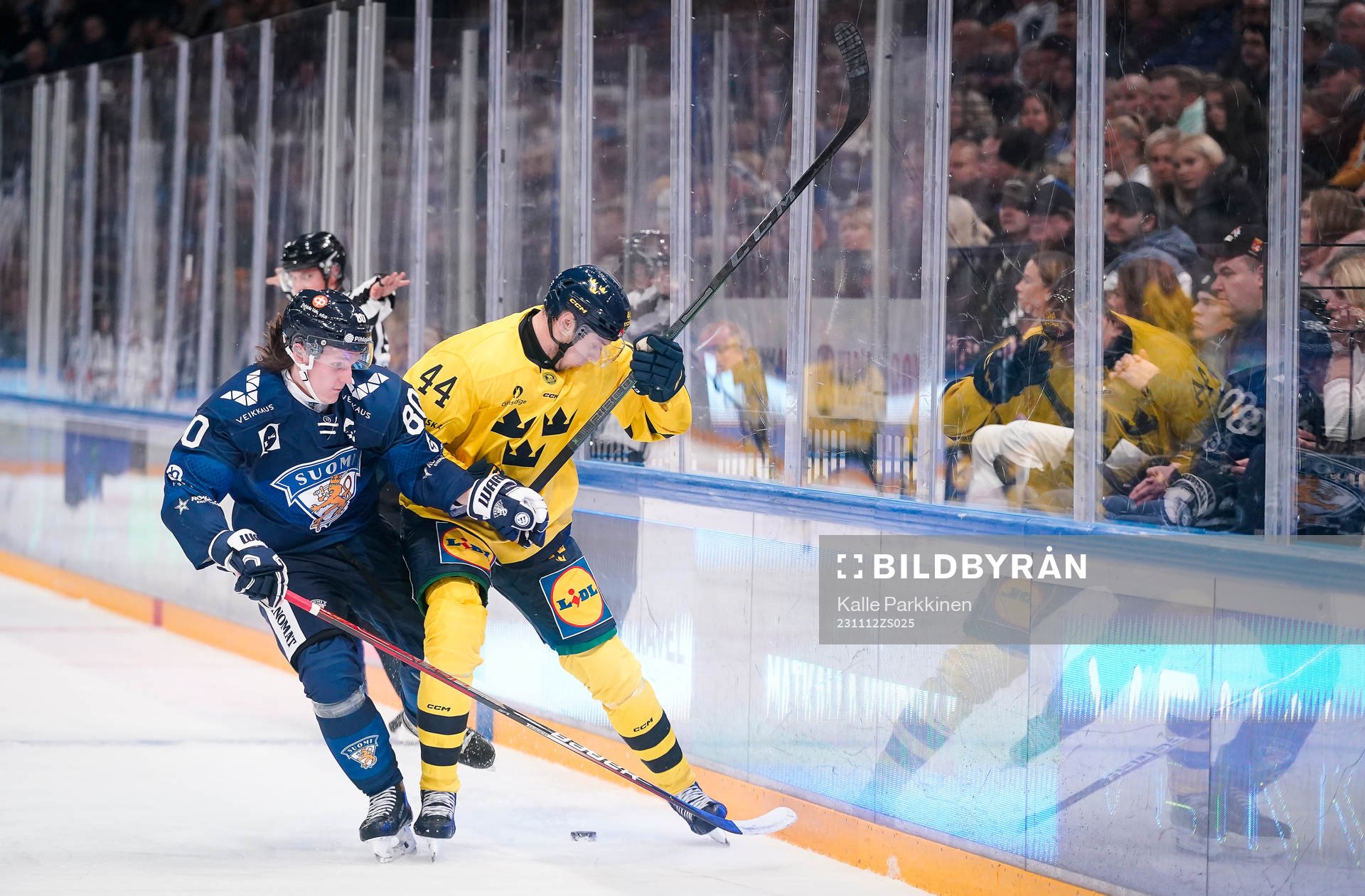 Sami Niku of Finland and Victor Ejdsell of Sweden