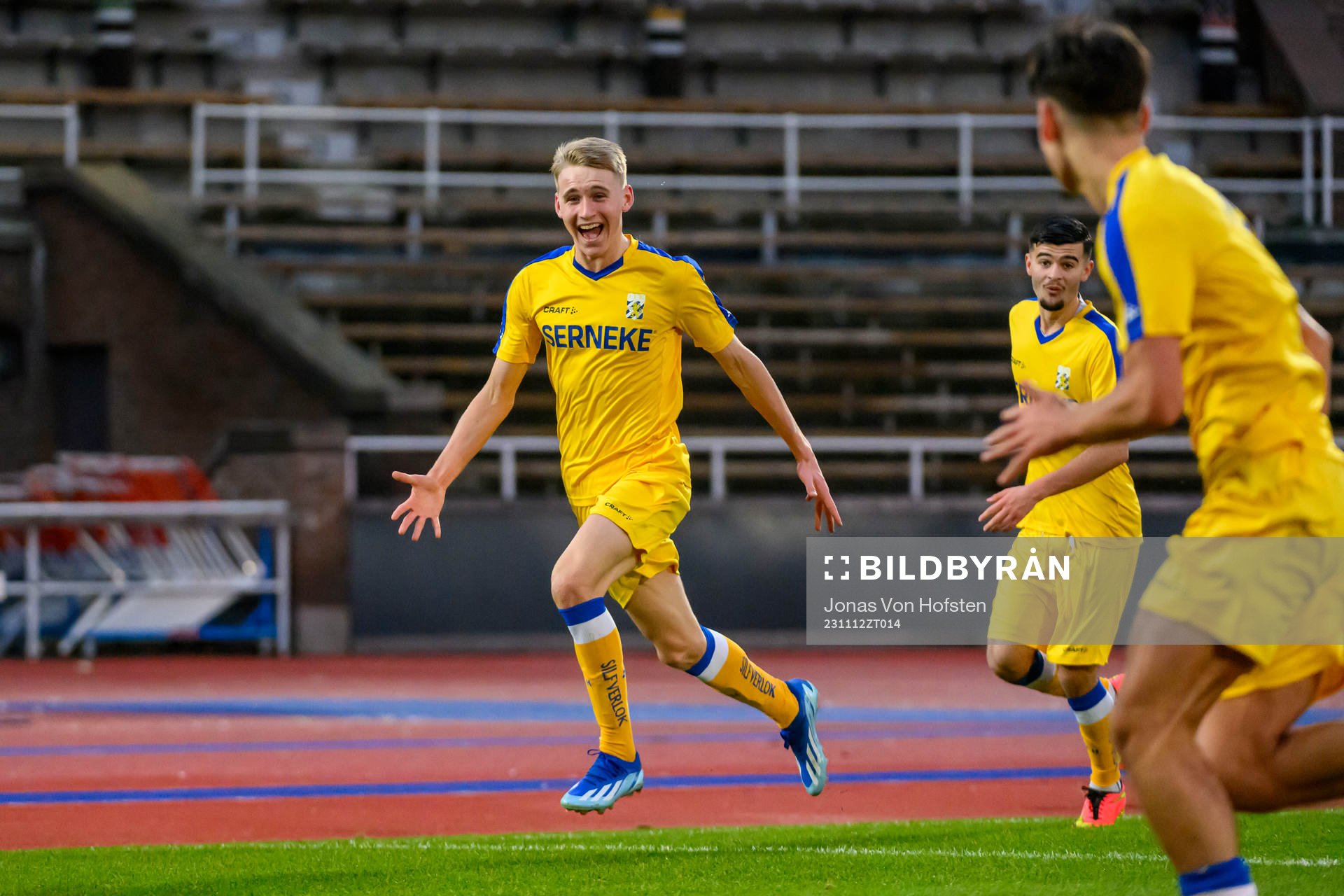 IFK Göteborgs Natanael Lundén jublar