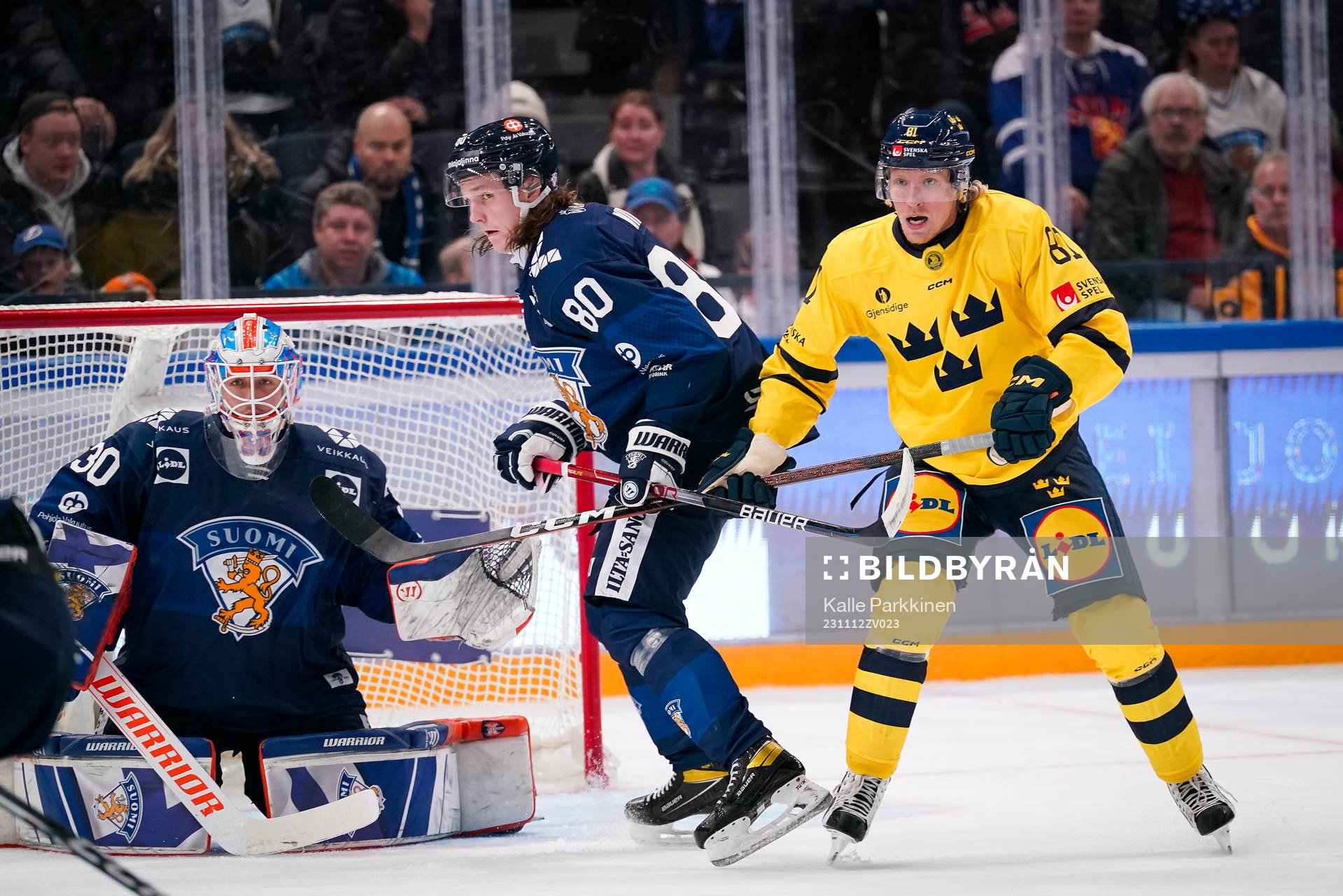 Christian Heljanko, Sami Niku of Finland and Marcus