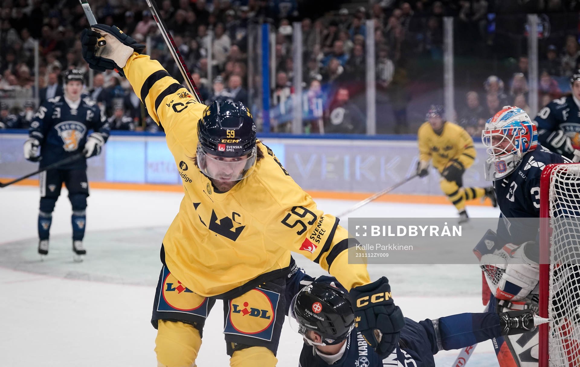Linus Johansson of Sweden