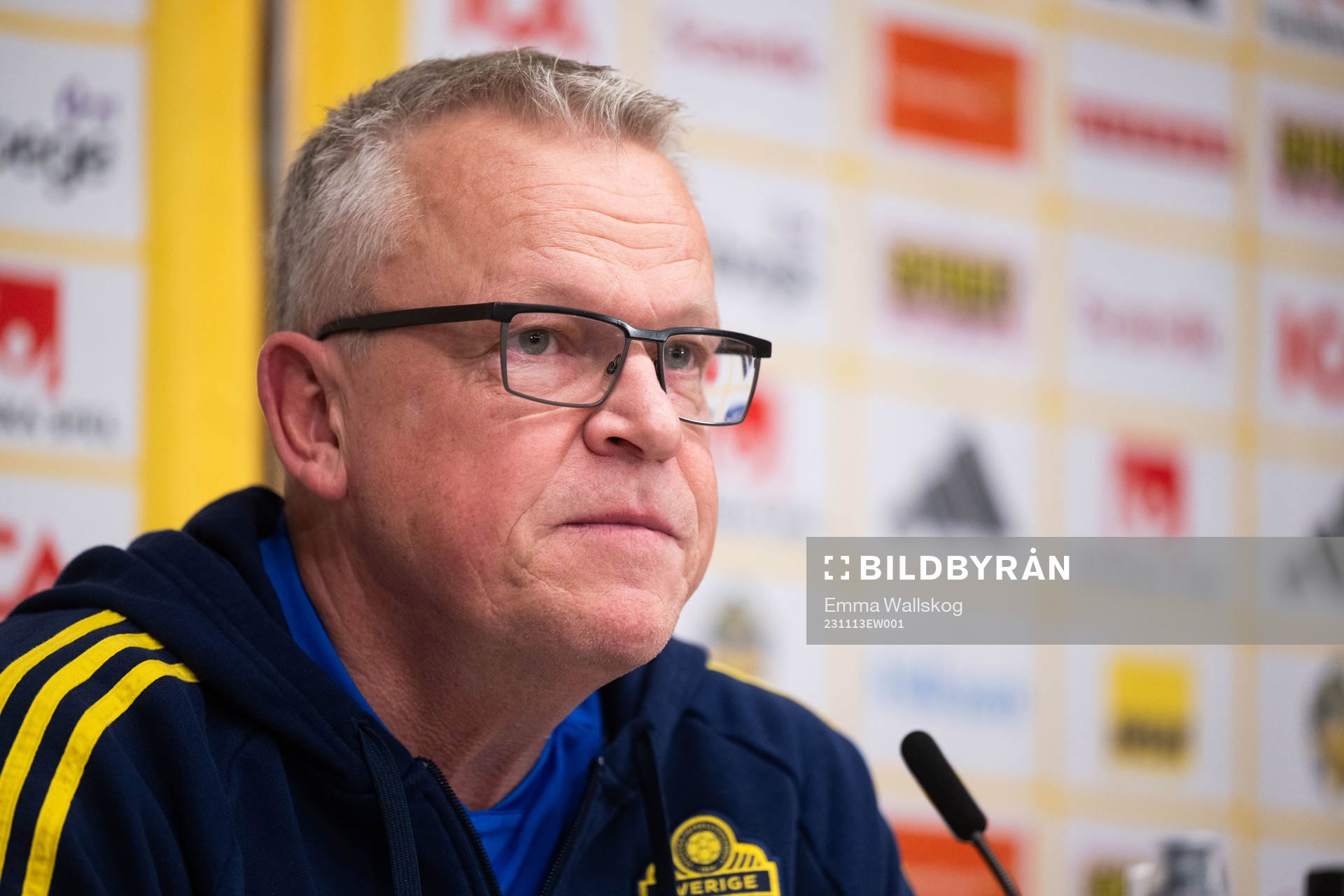 Janne Andersson, head coach of the Swedish national